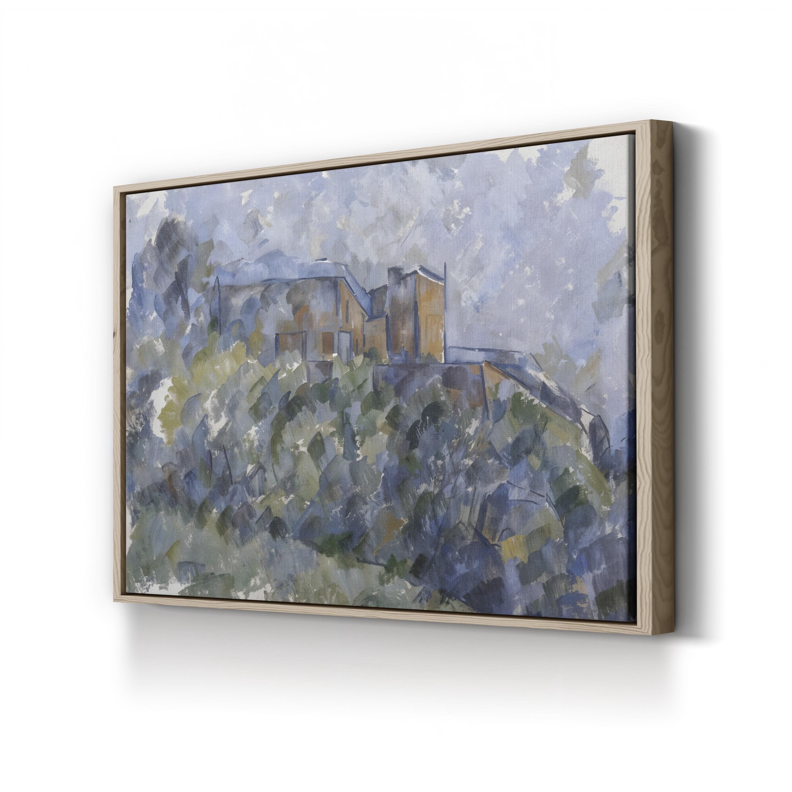 The Black House Wall Art by Paul Cézanne | Post-Impressionist Architectural Canvas Print