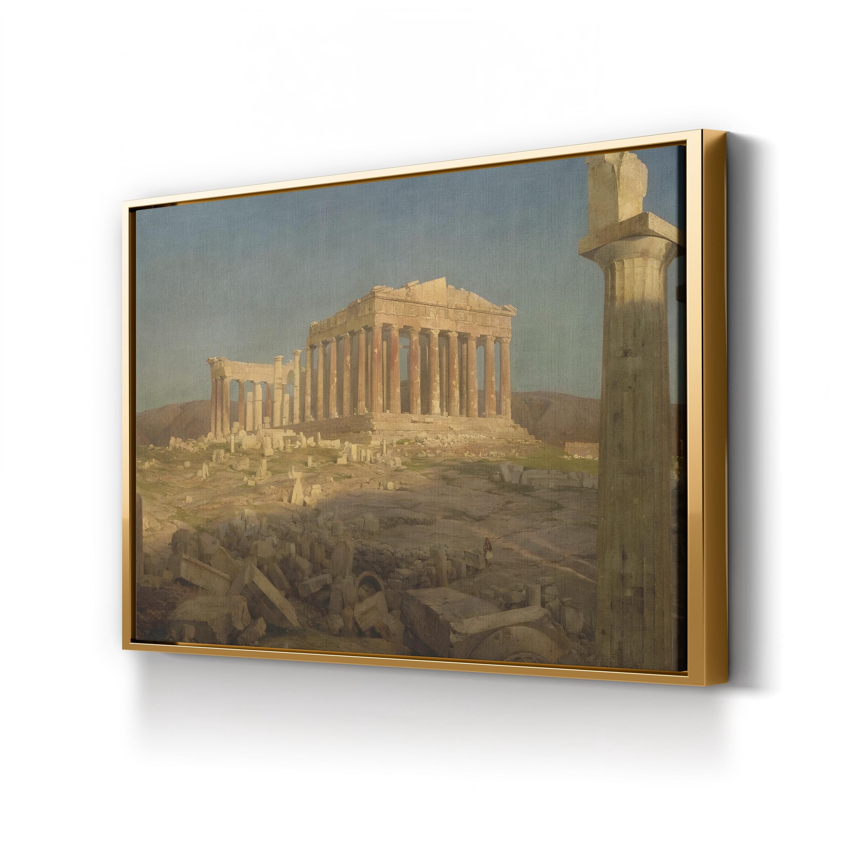 The Parthenon – Classical Architectural Landscape Wall Art by Frederic Edwin Church
