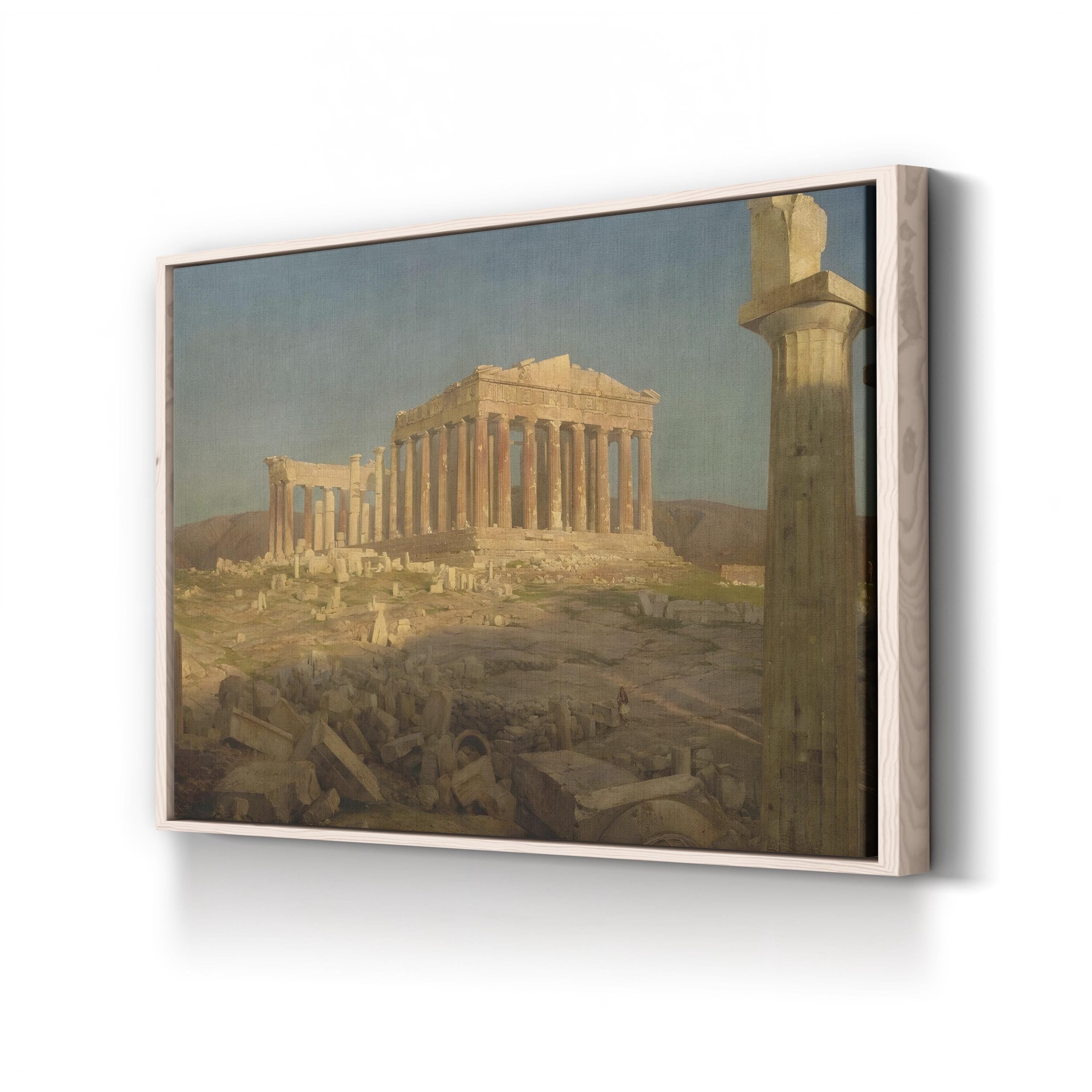 The Parthenon – Classical Architectural Landscape Wall Art by Frederic Edwin Church