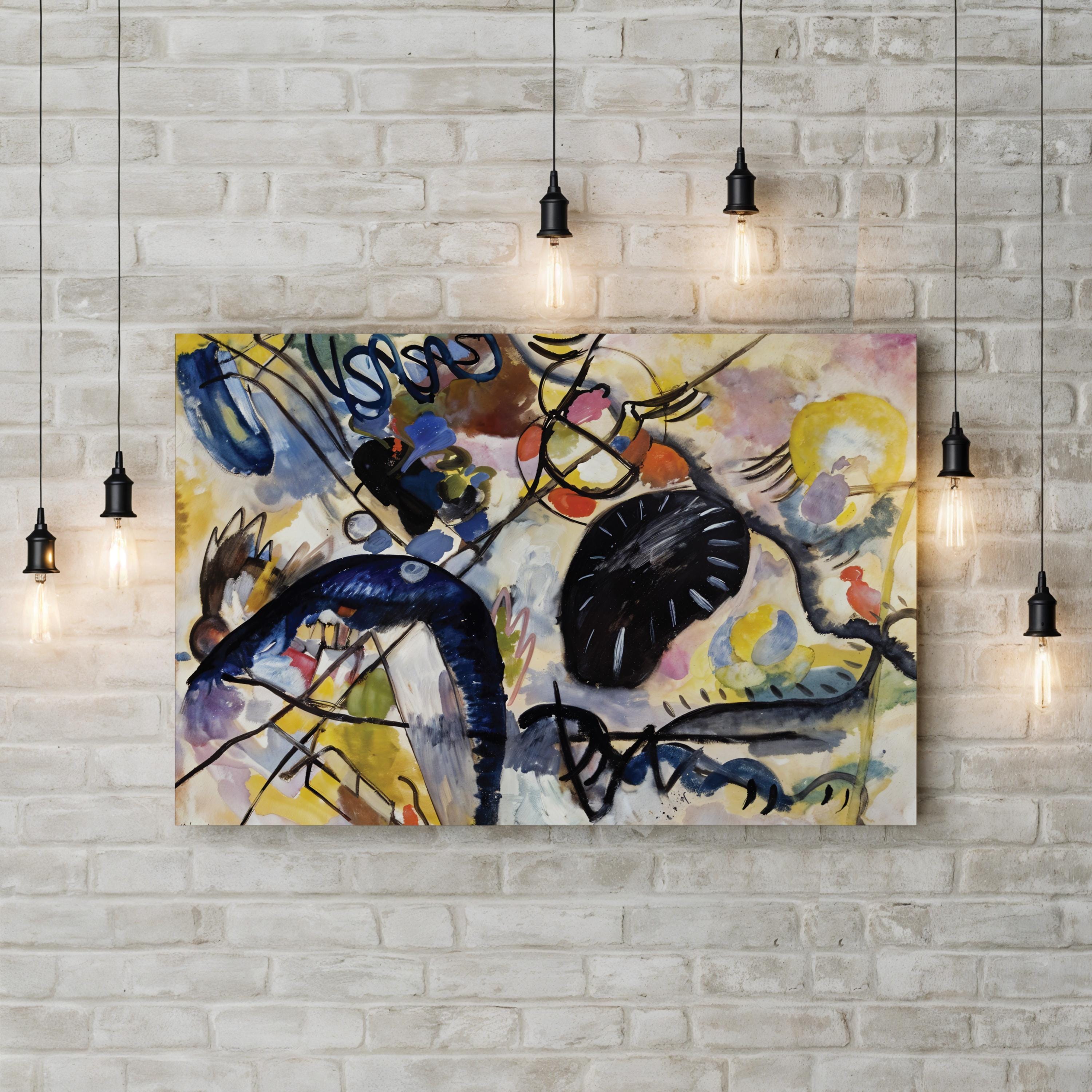 Twilight, 1912 – Wassily Kandinsky Wall Art | Abstract Expressionist Canvas Print
