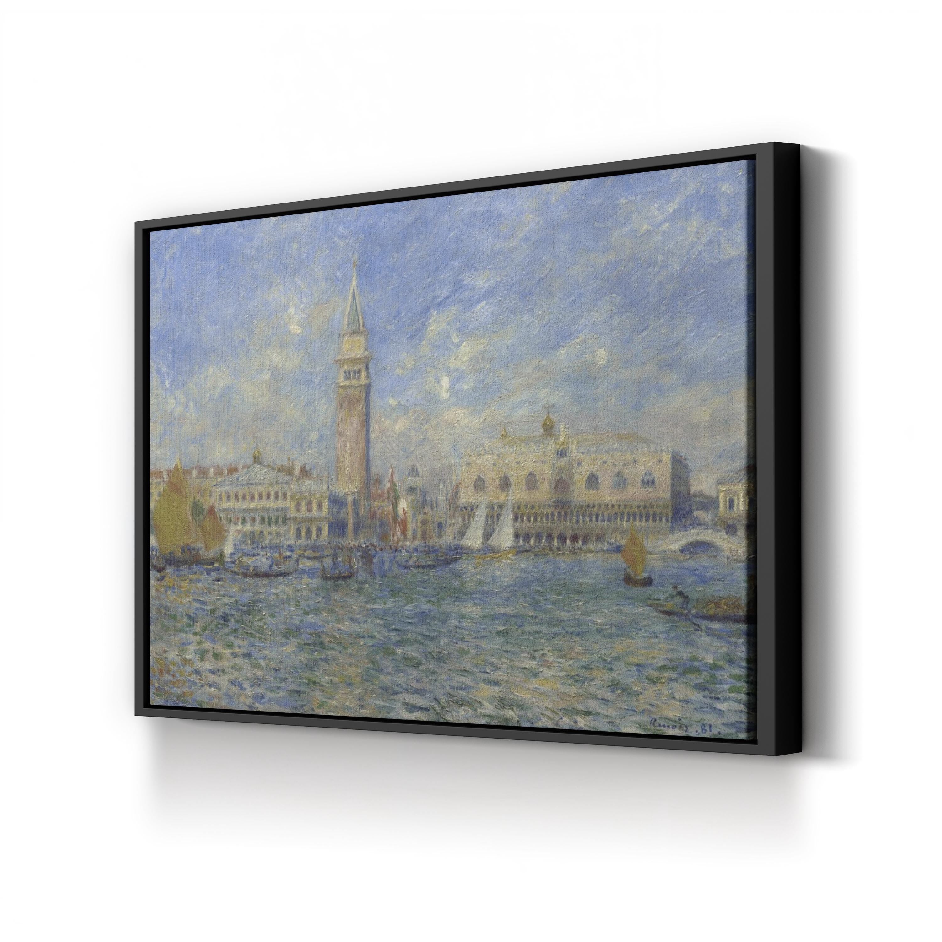 1881 The Doge’s Palace Venice, Italy by Pierre-Auguste Renoir