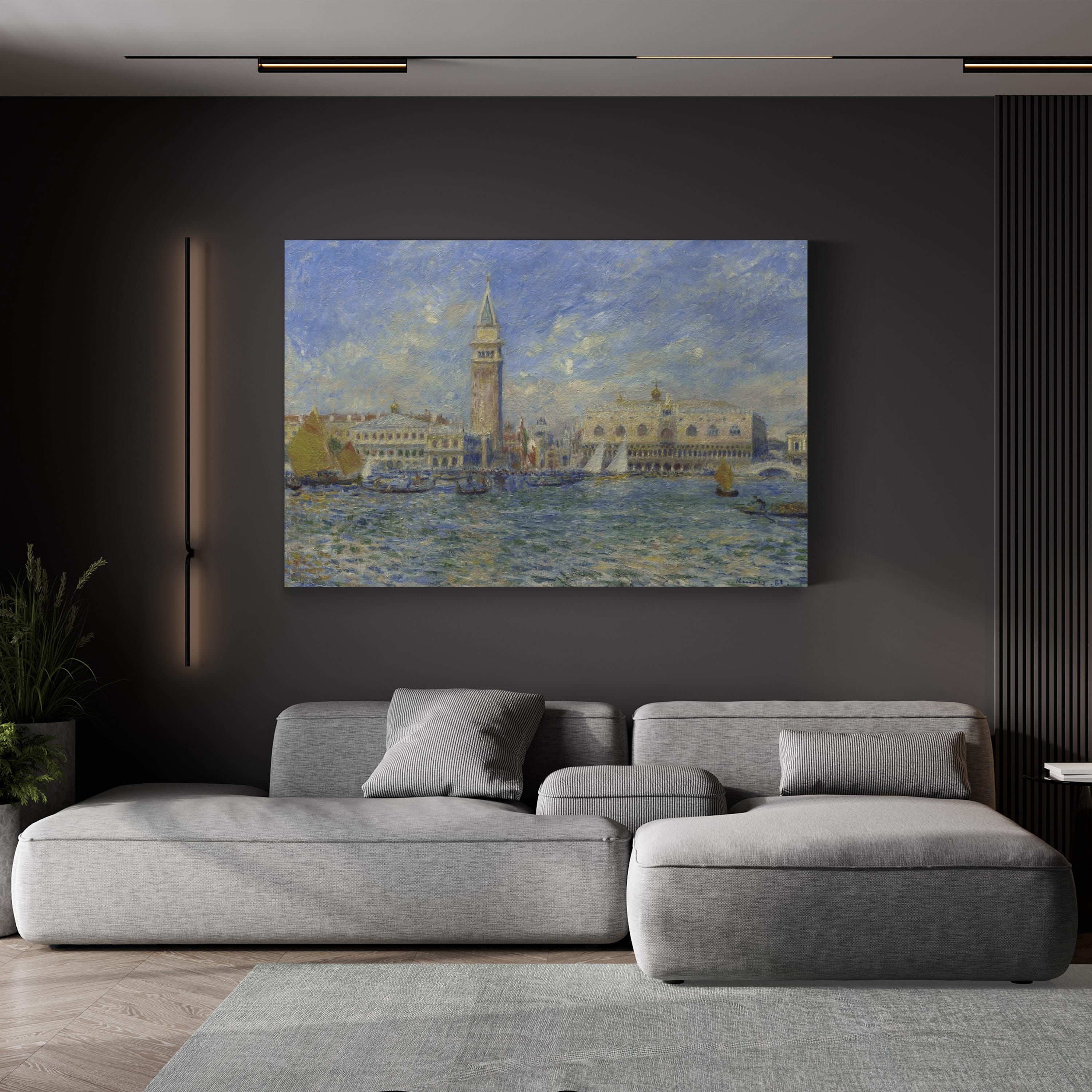 1881 The Doge’s Palace Venice, Italy by Pierre-Auguste Renoir
