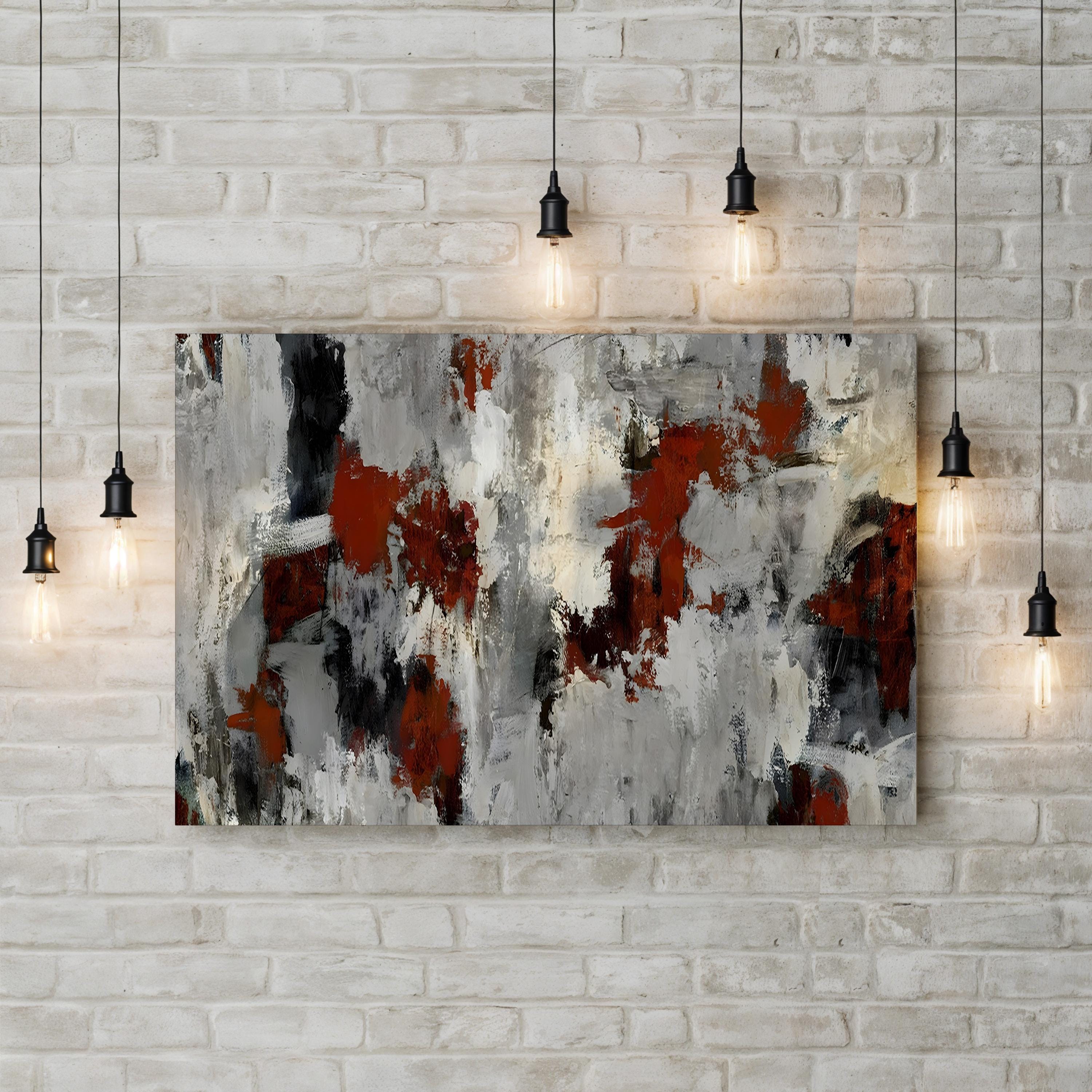 Abstract Defined Wall Art by Elise Green – Contemporary Abstract Painting Print
