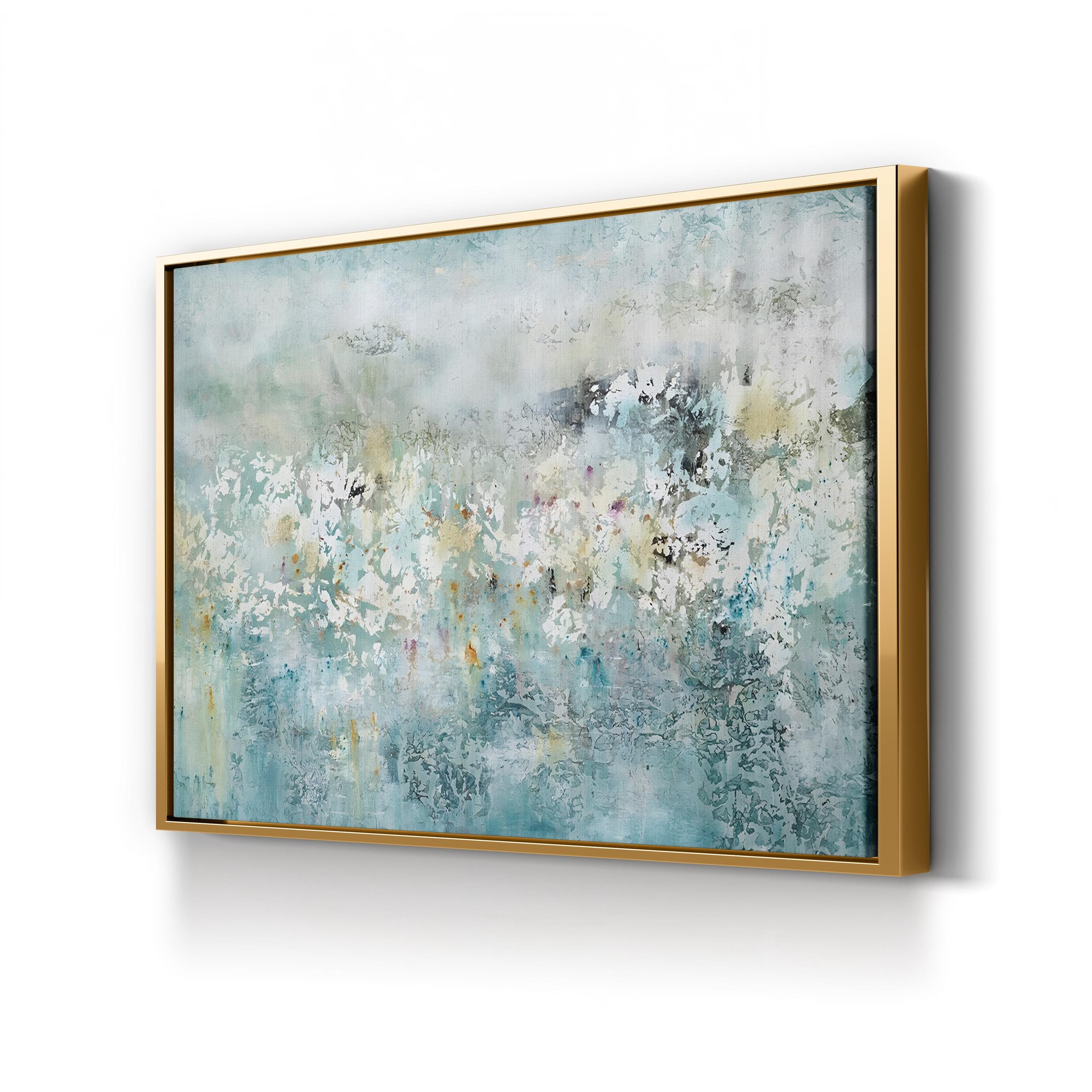 Across the Sound | Contemporary Abstract Coastal Landscape Wall Art by Alexys Henry
