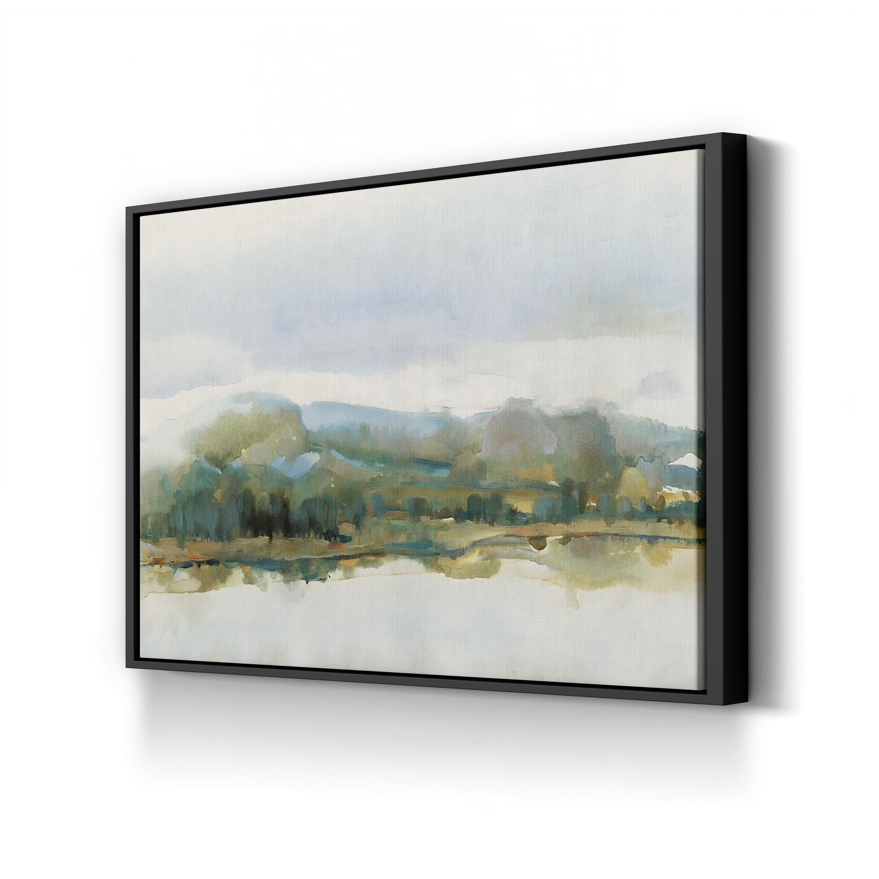 Afternoon Quiet I Wall Art by Tim O’Toole – Contemporary Pastel Landscape Canvas