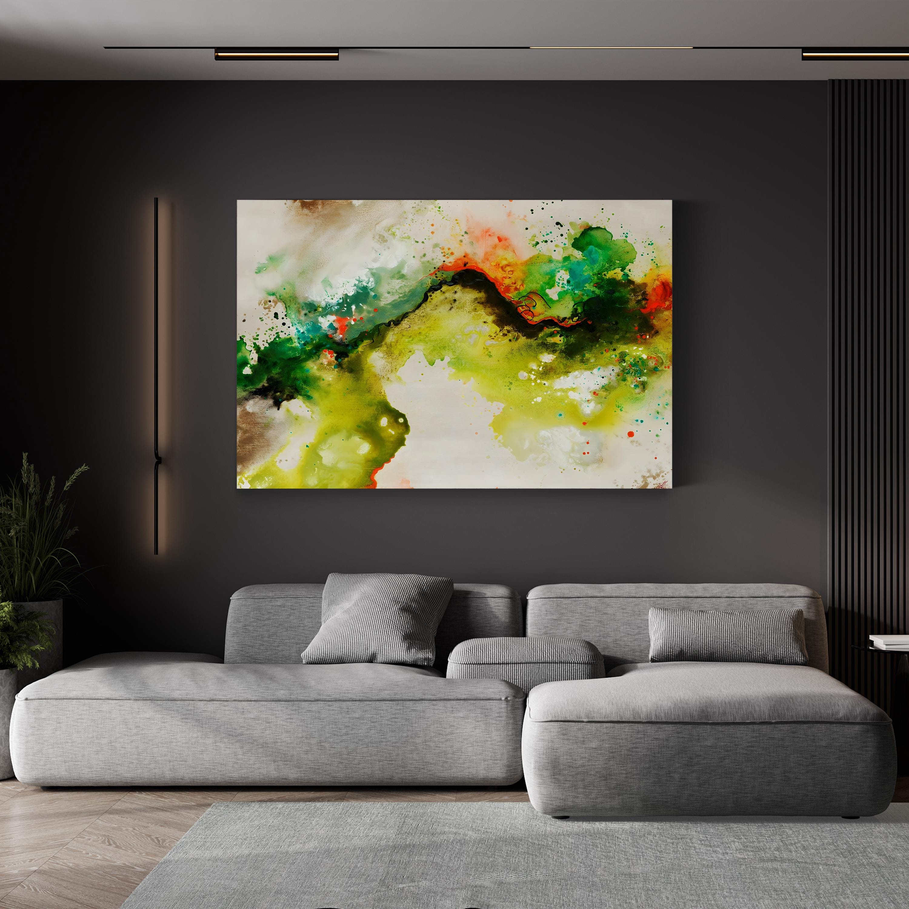 Animated Flow I Wall Art by Rikki Drotar