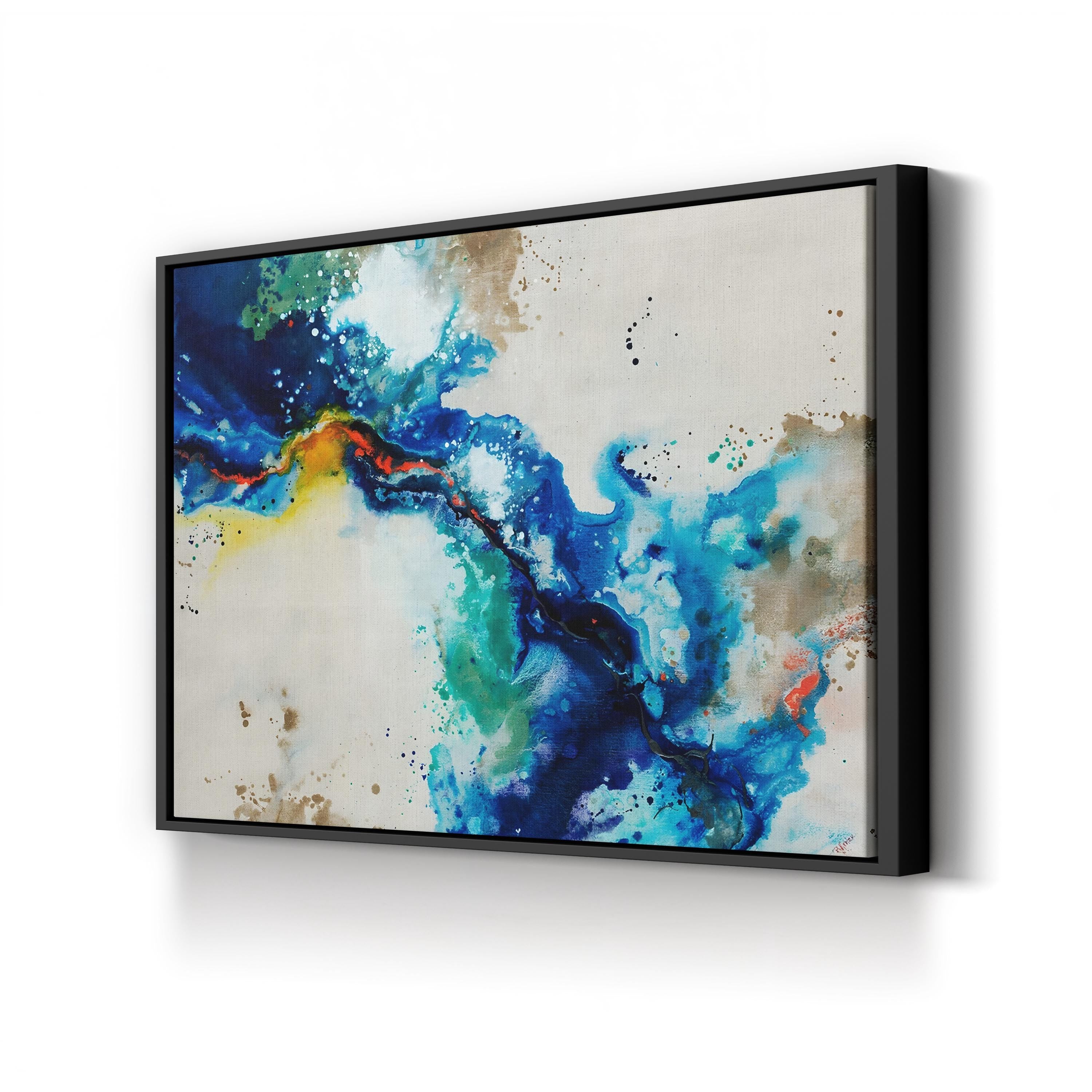 Animated Flow II Wall Art by Rikki Drotar