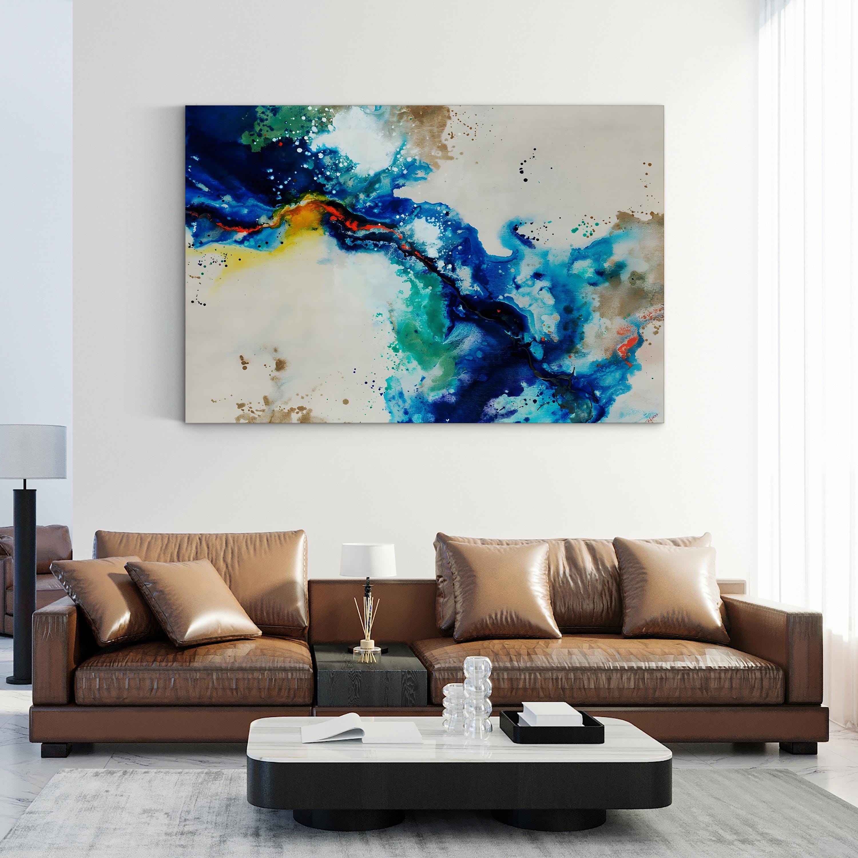 Animated Flow II Wall Art by Rikki Drotar