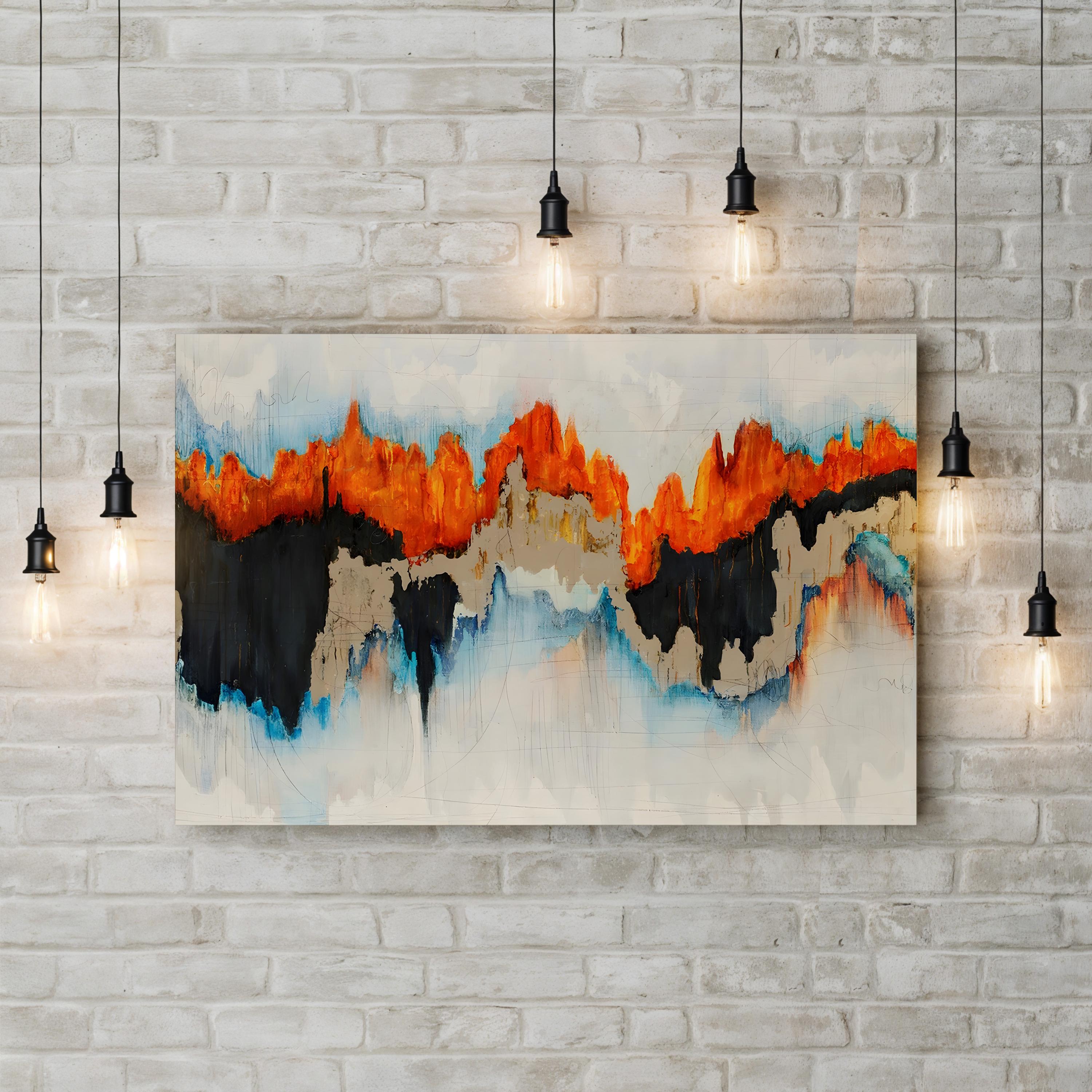 Aperture Wall Art by Joshua Schicker | Contemporary Abstract Color Field Canvas Print