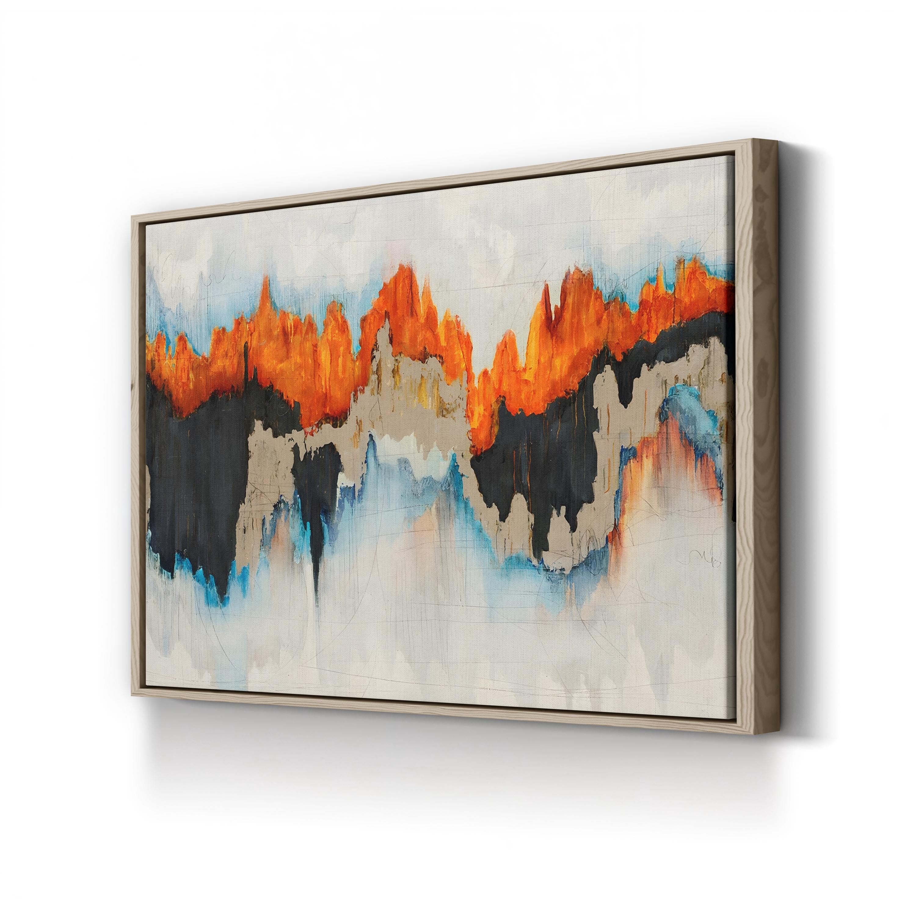 Aperture Wall Art by Joshua Schicker | Contemporary Abstract Color Field Canvas Print