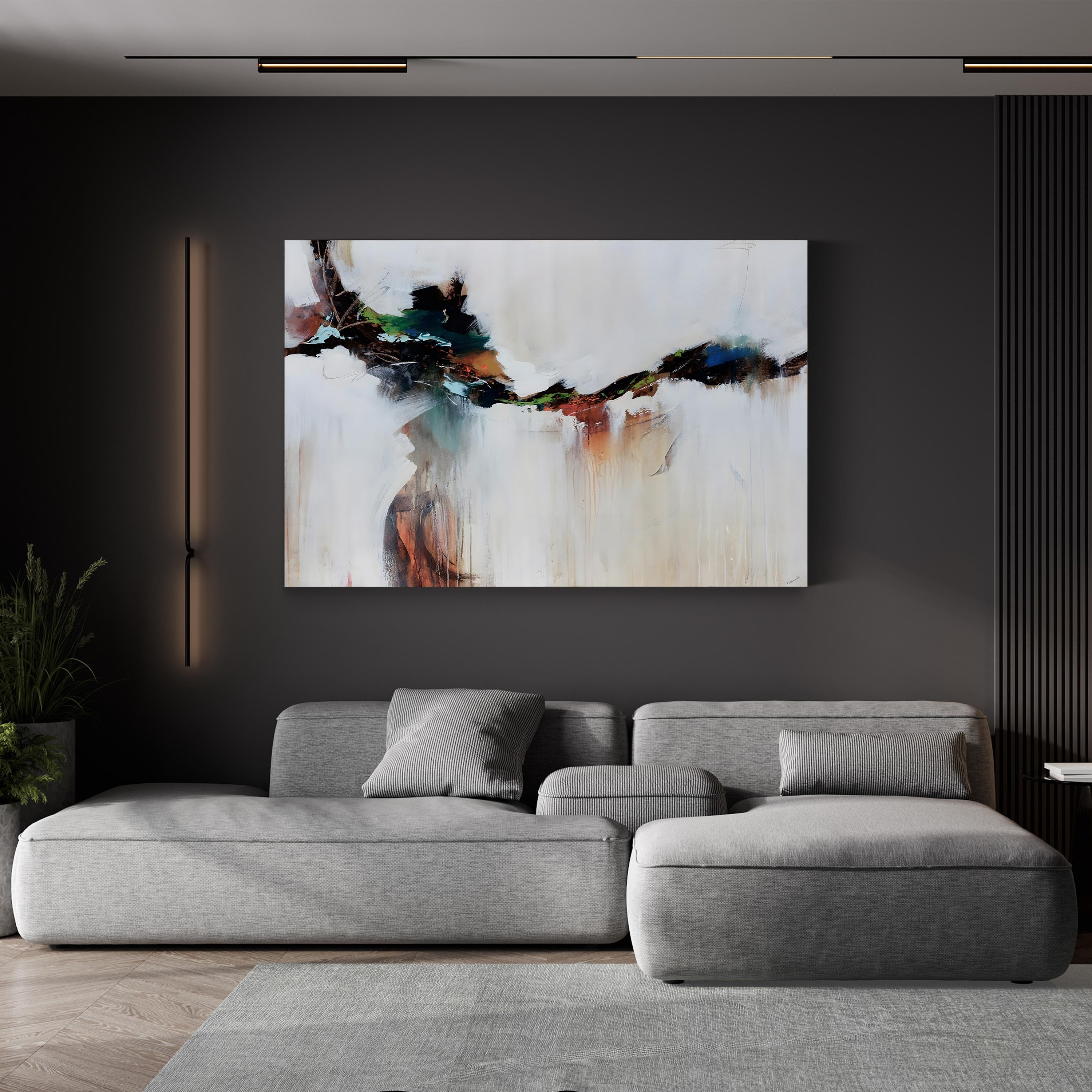 Azure Jazz Wall Art by Sydney Edmunds