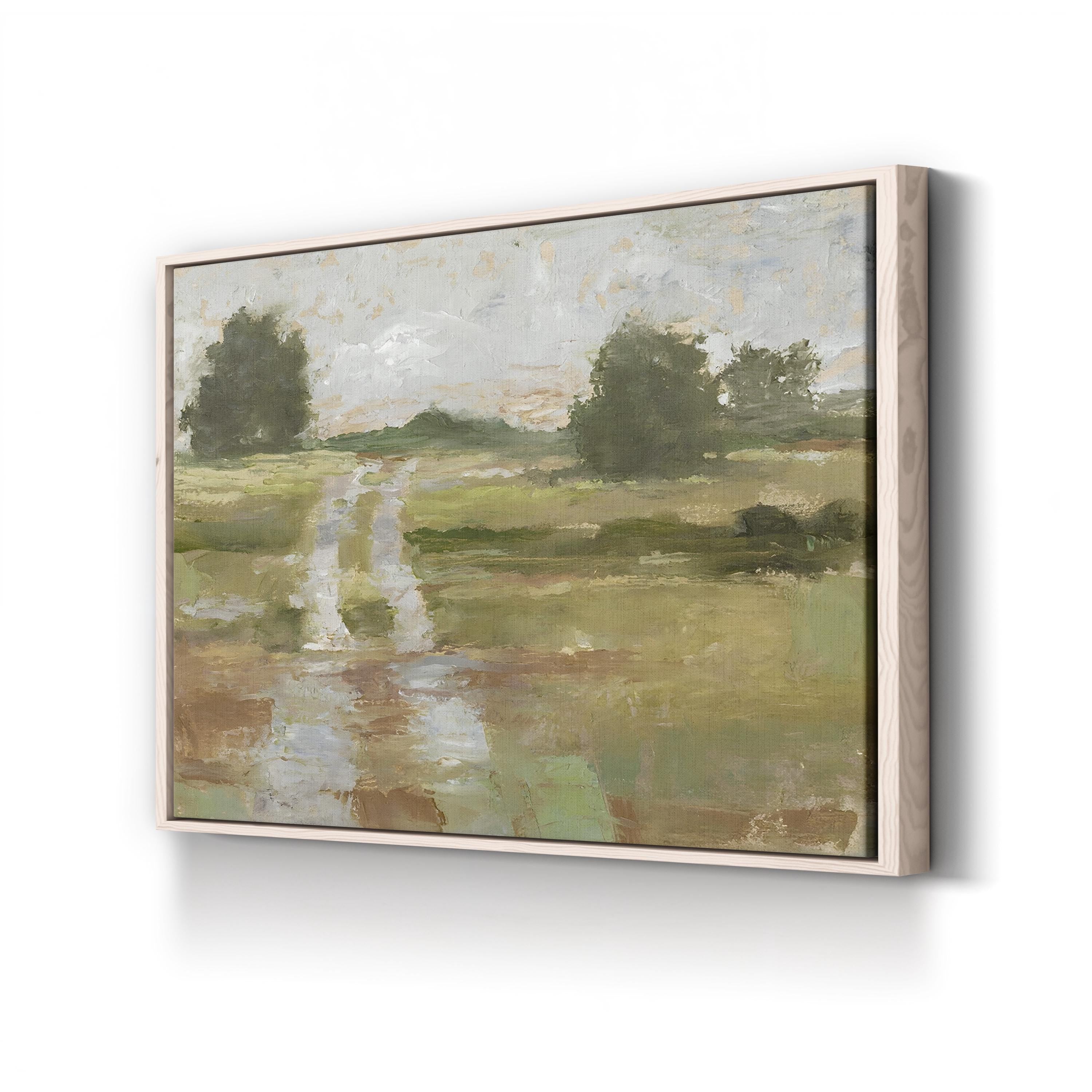 Rolling Hills Back Country Road II Wall Art by Ethan Harper – Farmhouse Rural Landscape