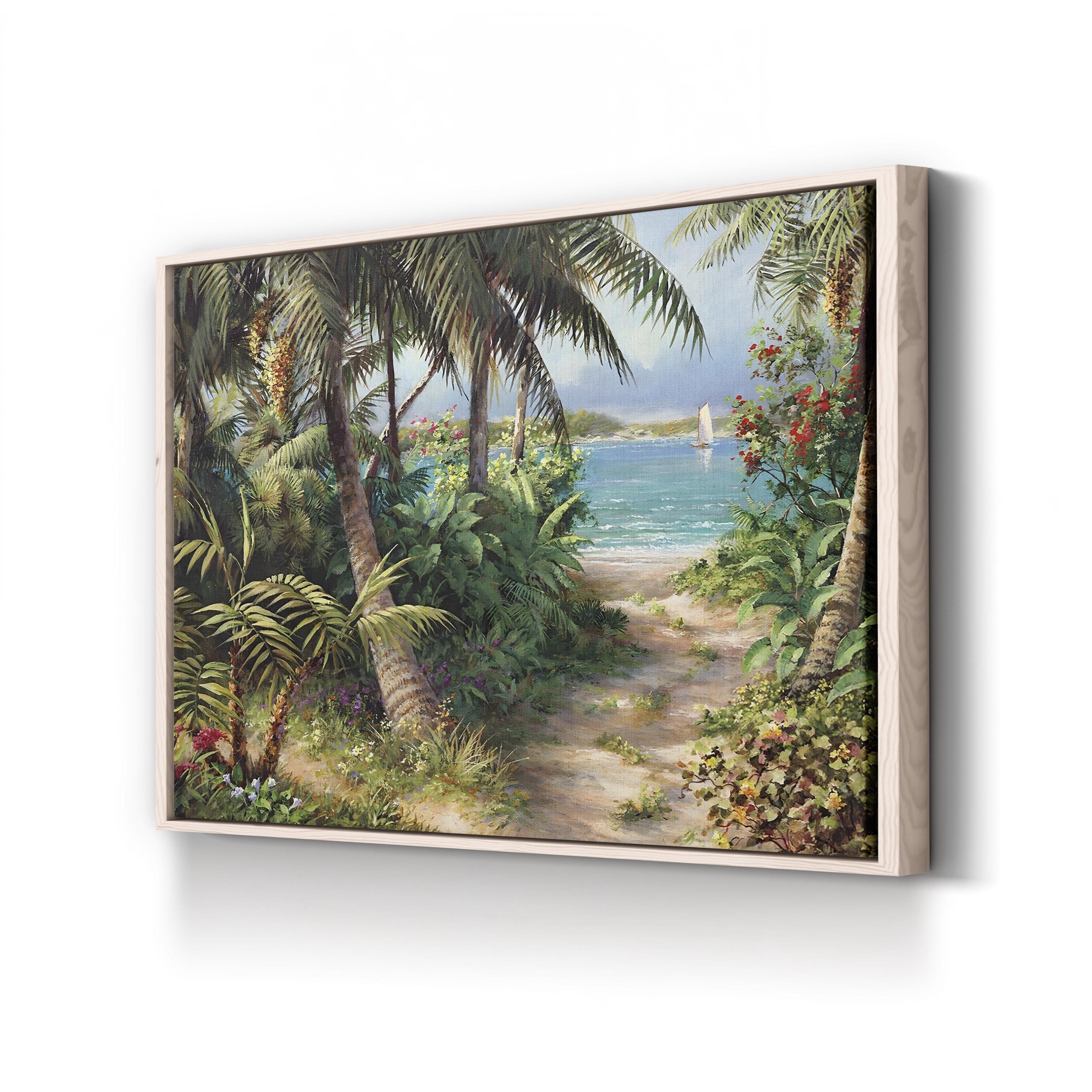 Bahama Sail Tropical Seascape Wall Art by Art Fronckowiak