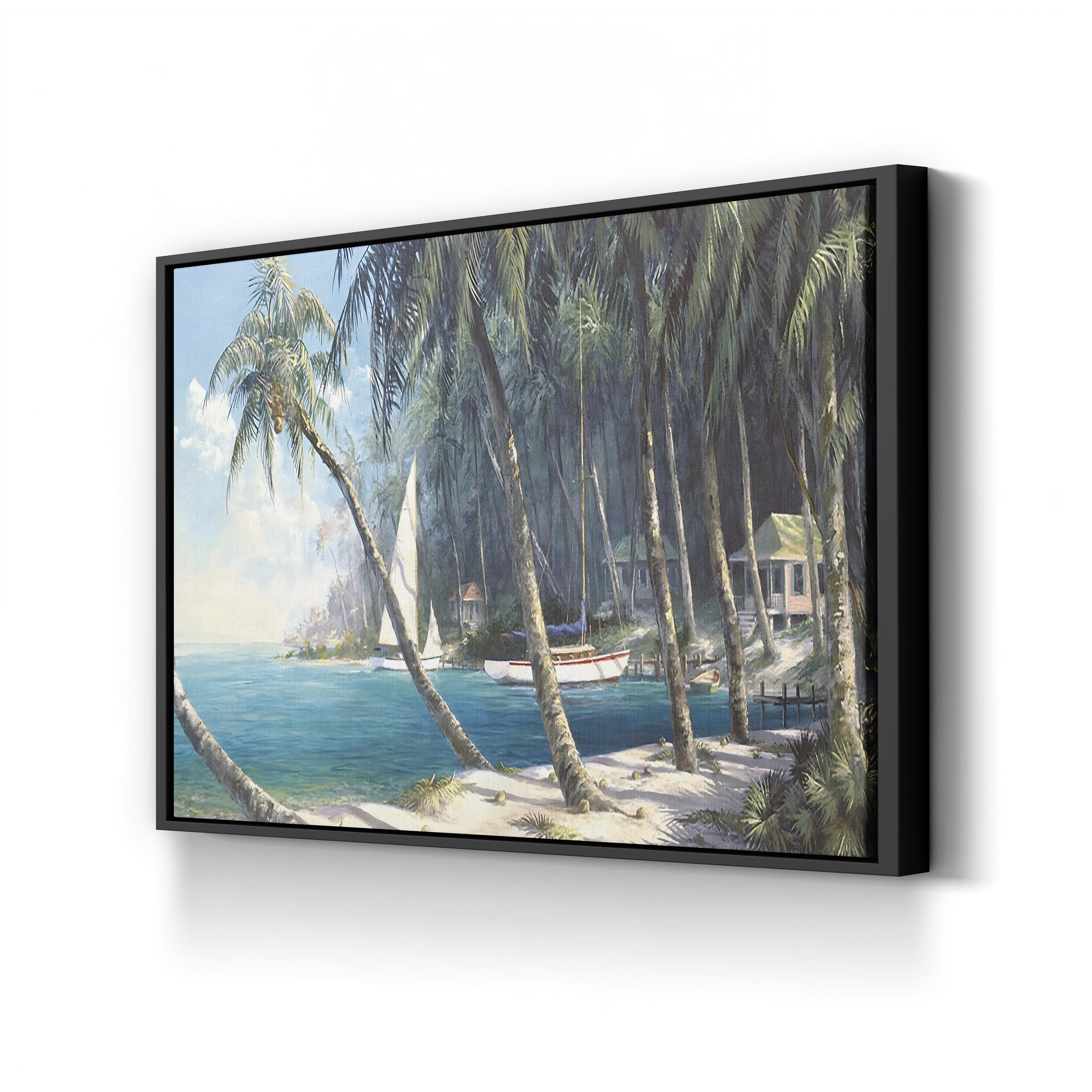 The Bali Cove Tropical Beach  Wall Art by Art Fronckowiak