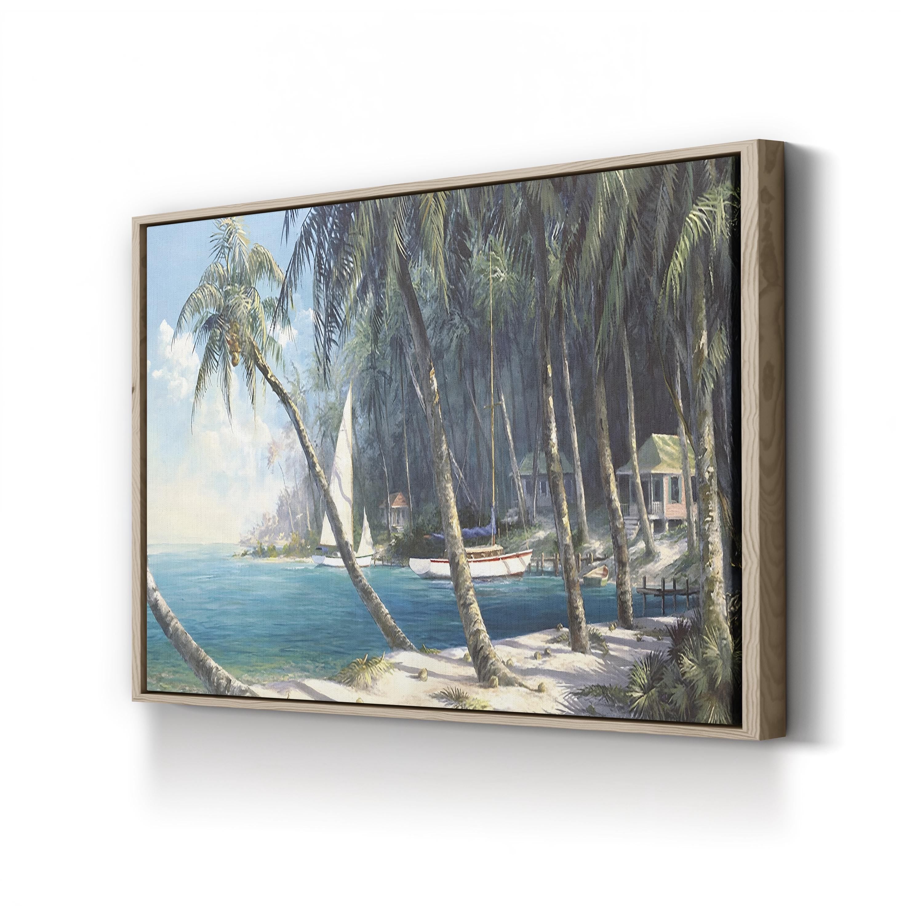The Bali Cove Tropical Beach  Wall Art by Art Fronckowiak