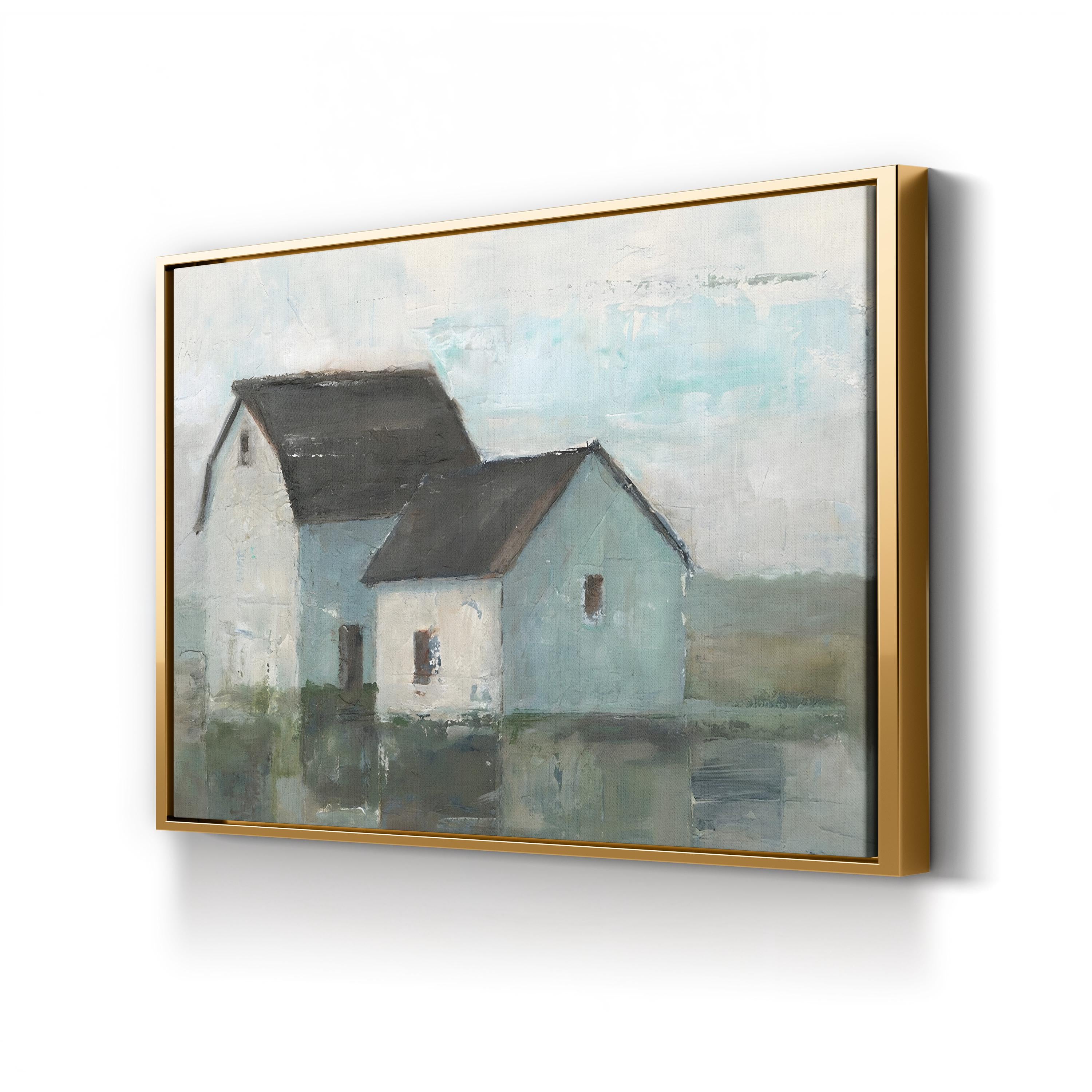Barn at Sunset II Wall Art by Ethan Harper – Farmhouse Rural Landscape Canvas