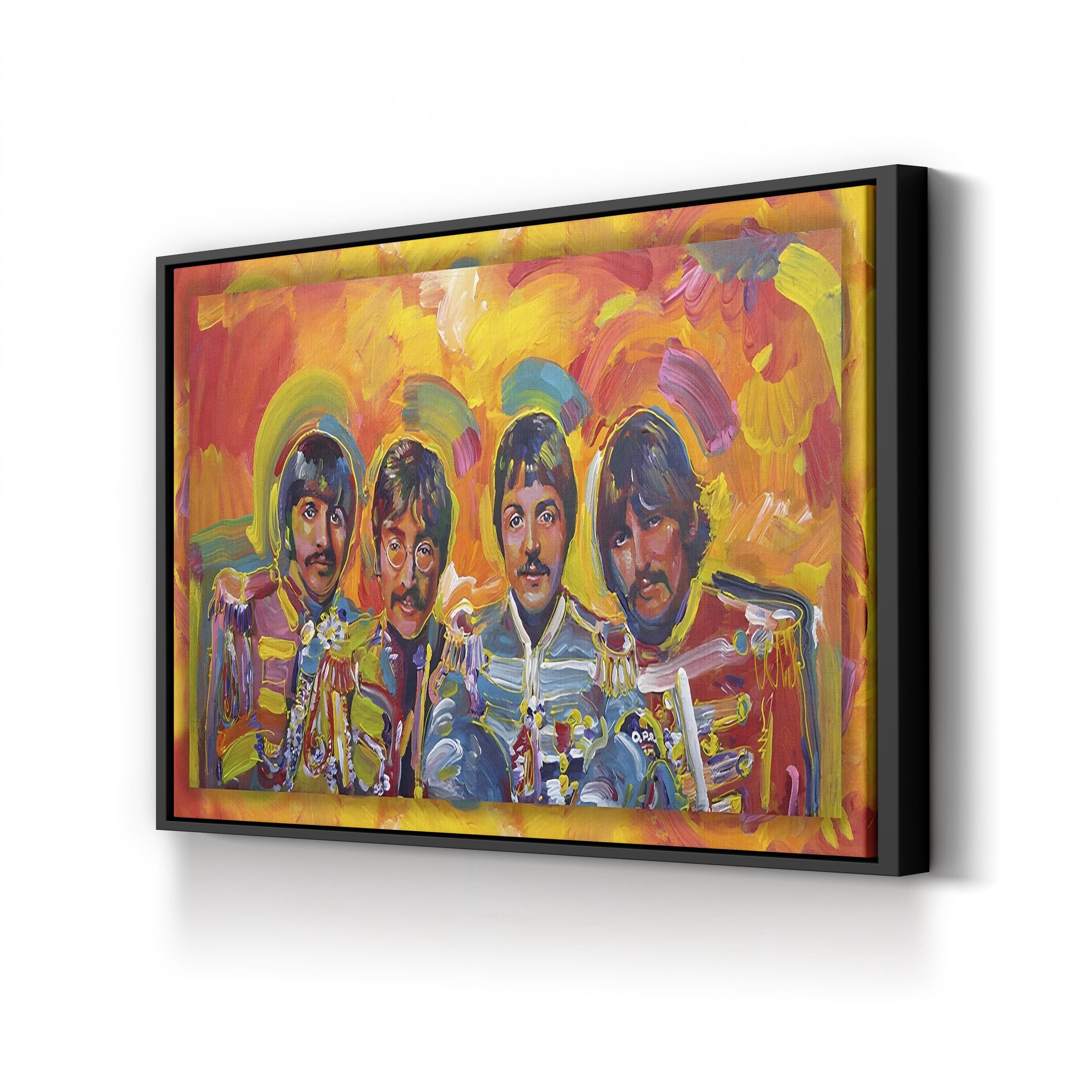 Beatles Sgt. Peppers Wall Art by Howie Green