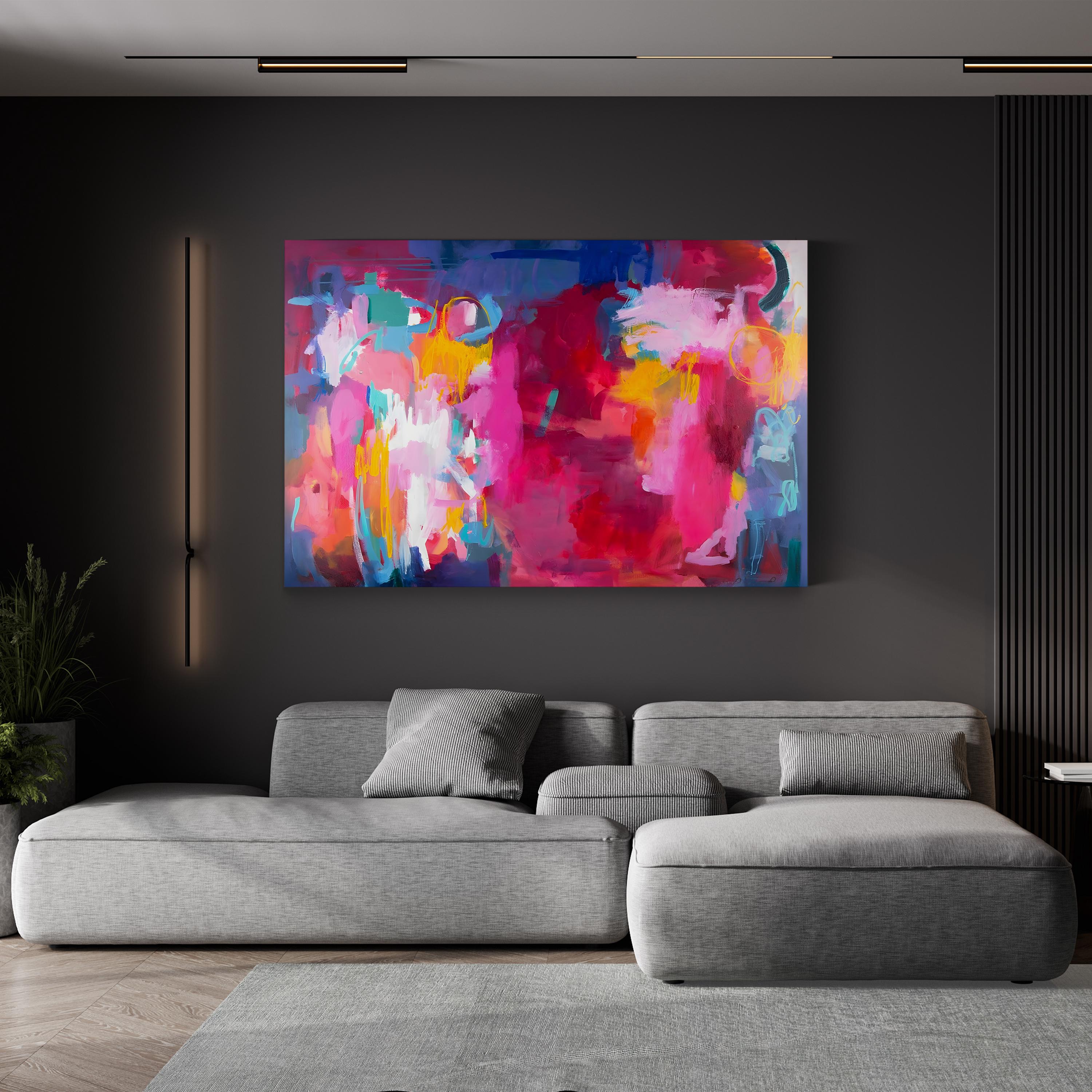 Better Together, 2015 Wall Art by Amira Rahim – Contemporary Abstract Canvas Print