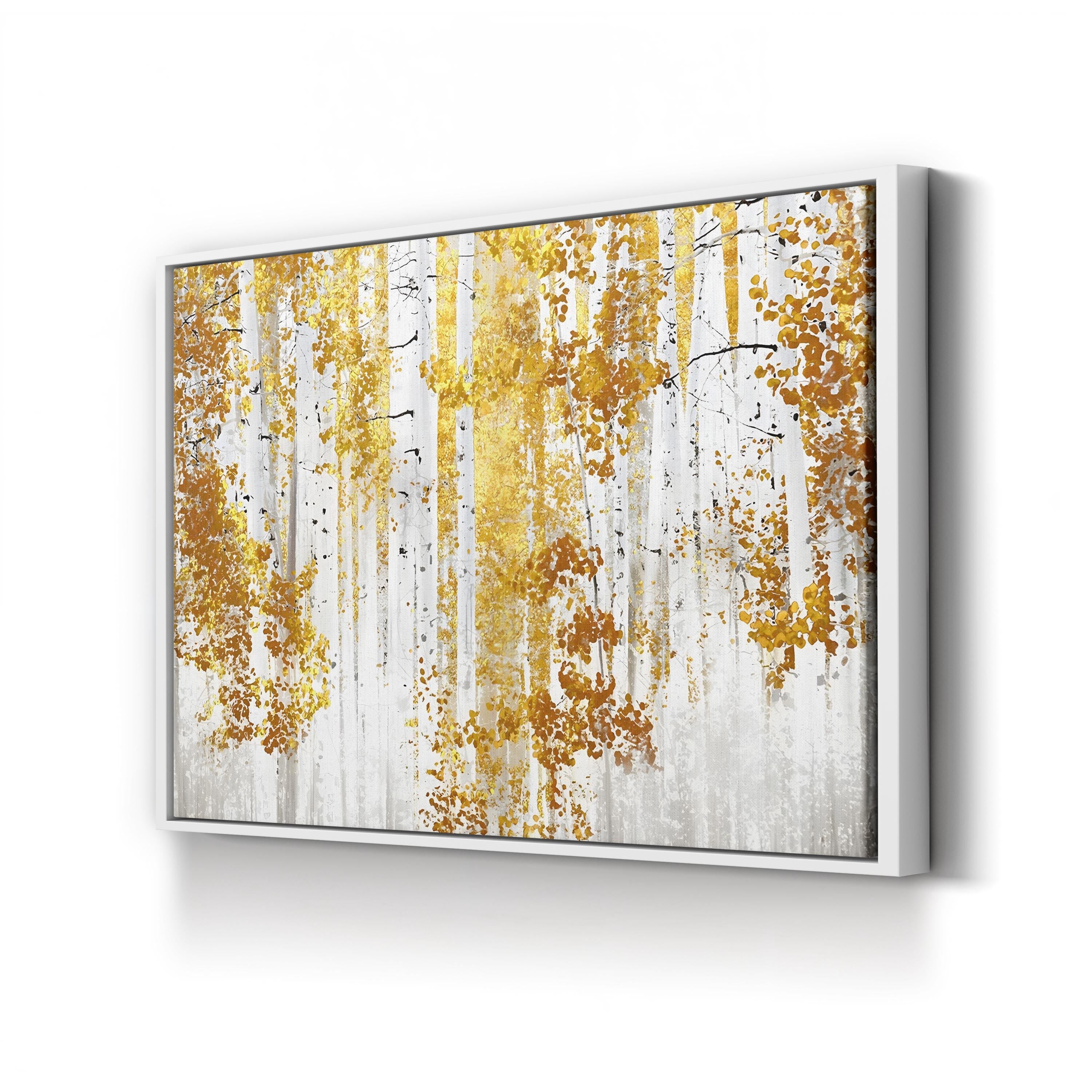 Contemporary Birch Trees Y Forest by Alex Hanson