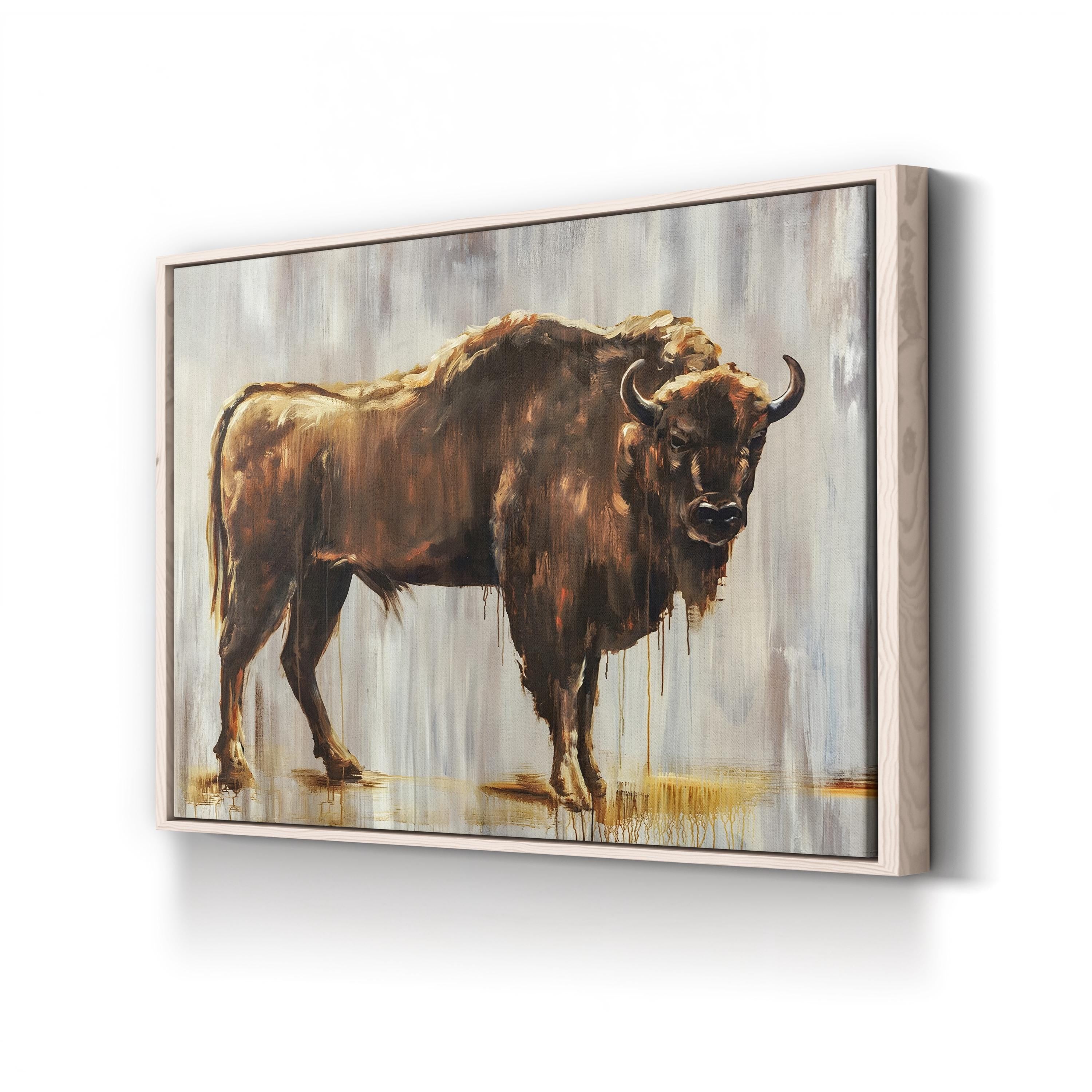 Contemporary Bison By Sydney Edmunds