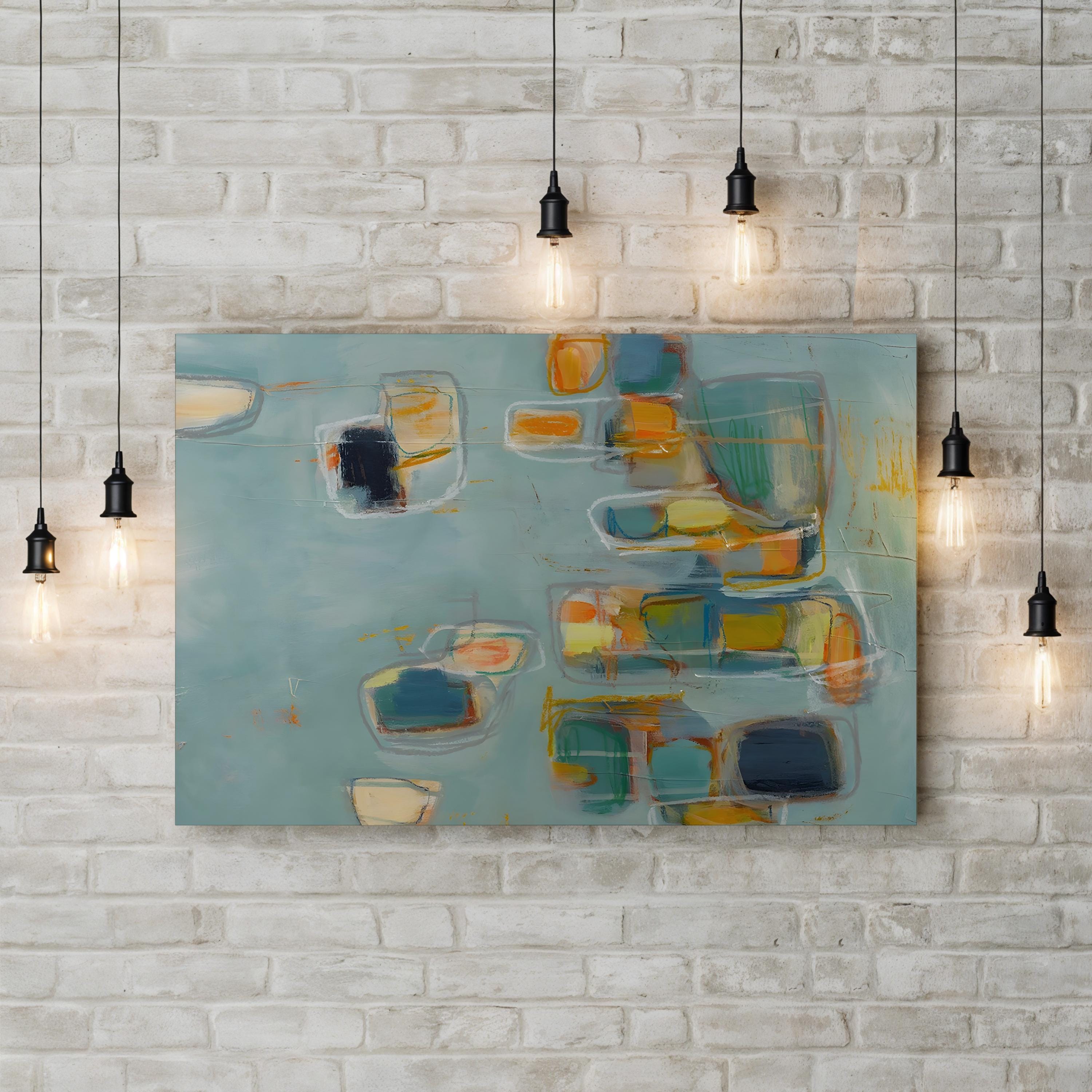 Block Party II Wall Art by Brenna Harvey
