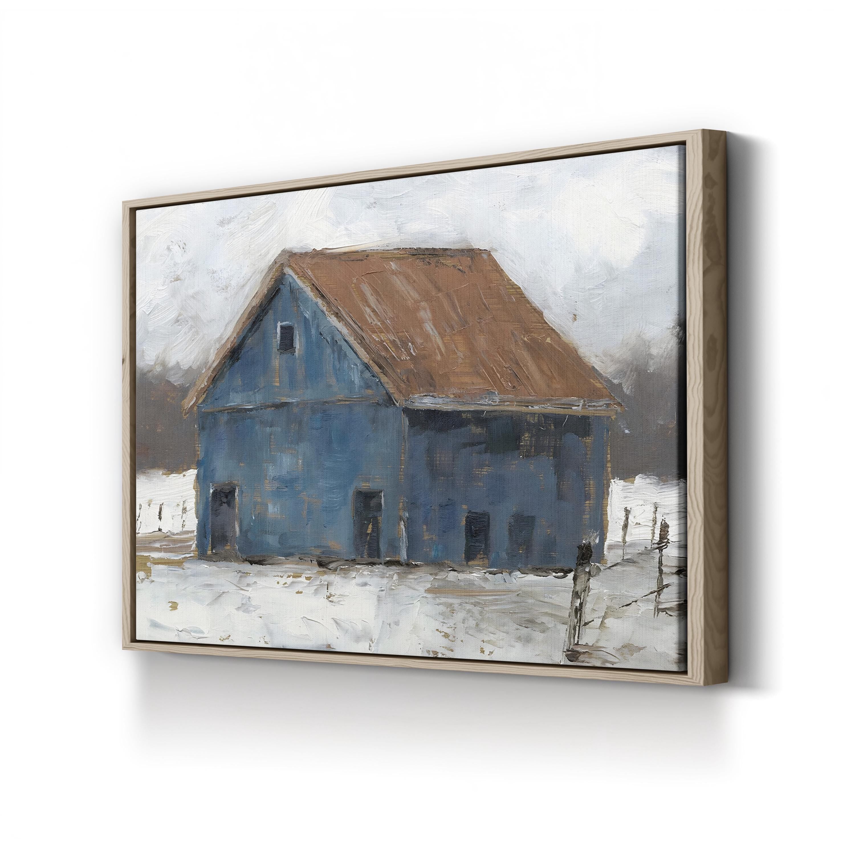 Blue Barn II Wall Art by Ethan Harper