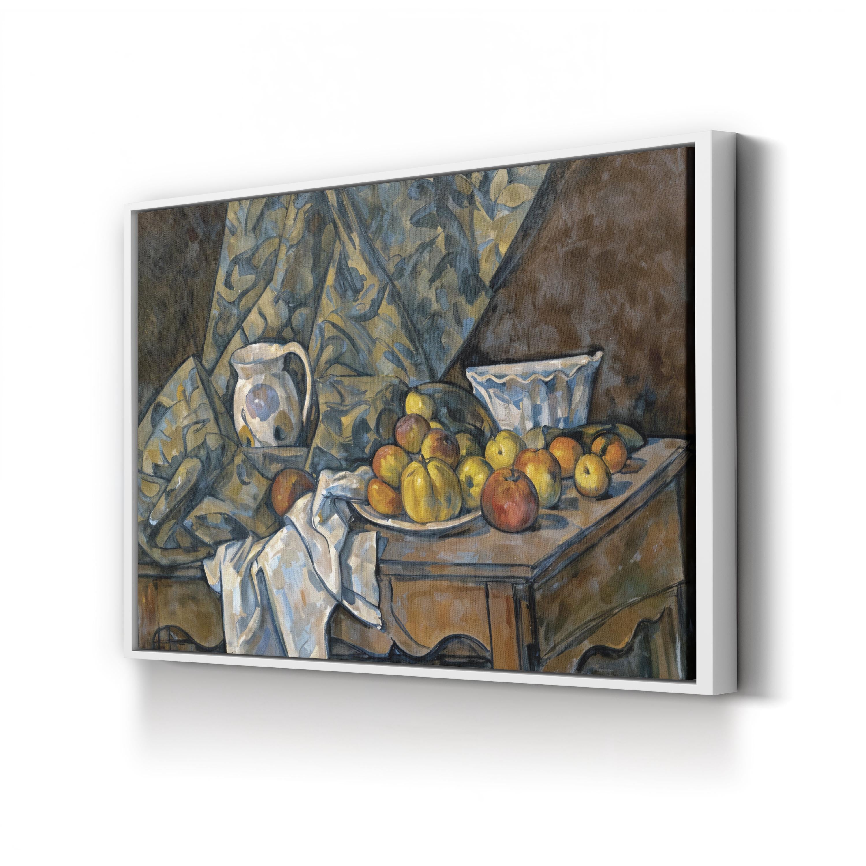 Still Life With Apples And Peaches, 1905 Wall Art by Paul Cézanne