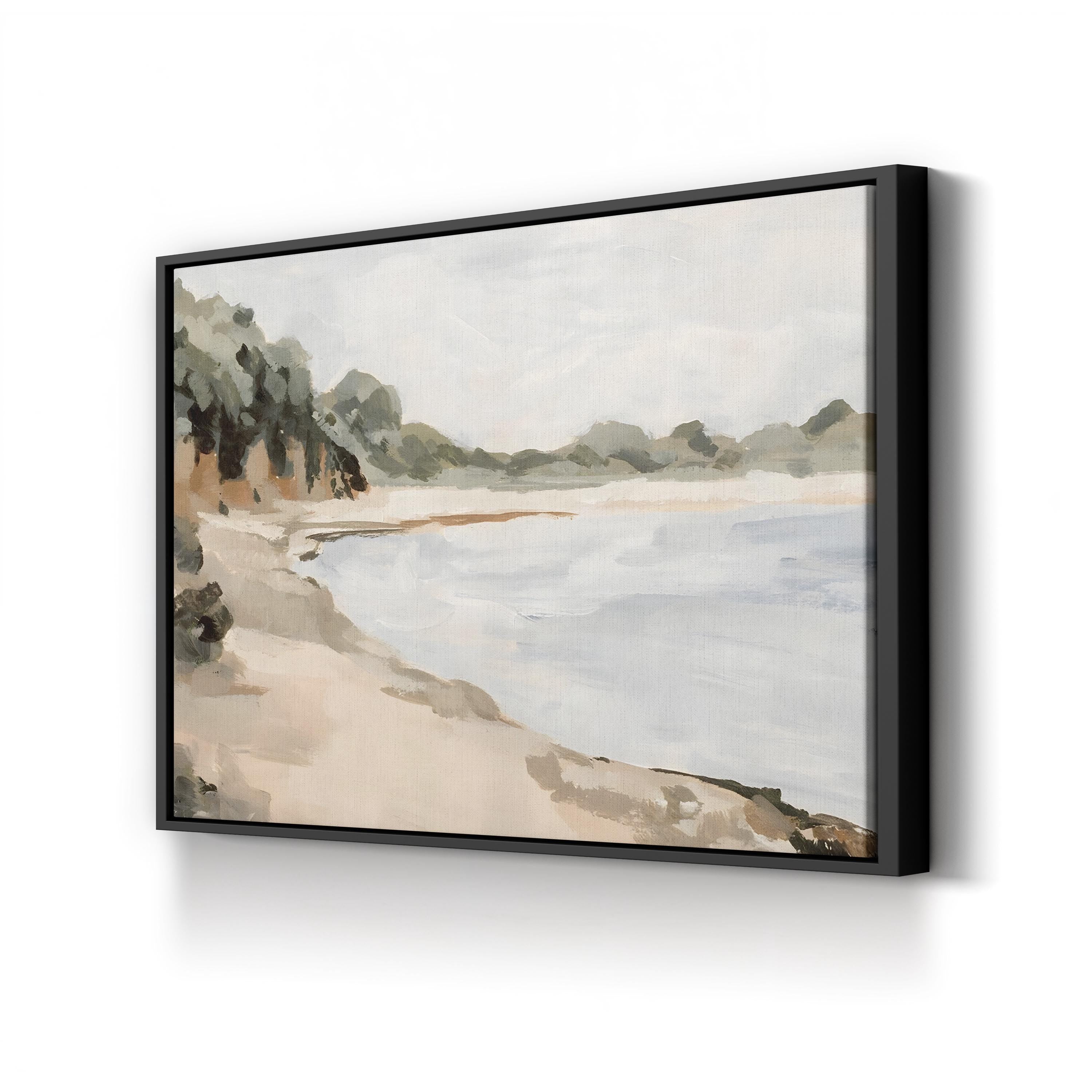 Bluff Bay II – Contemporary Coastal Beach Photography Wall Art by Victoria Barnes