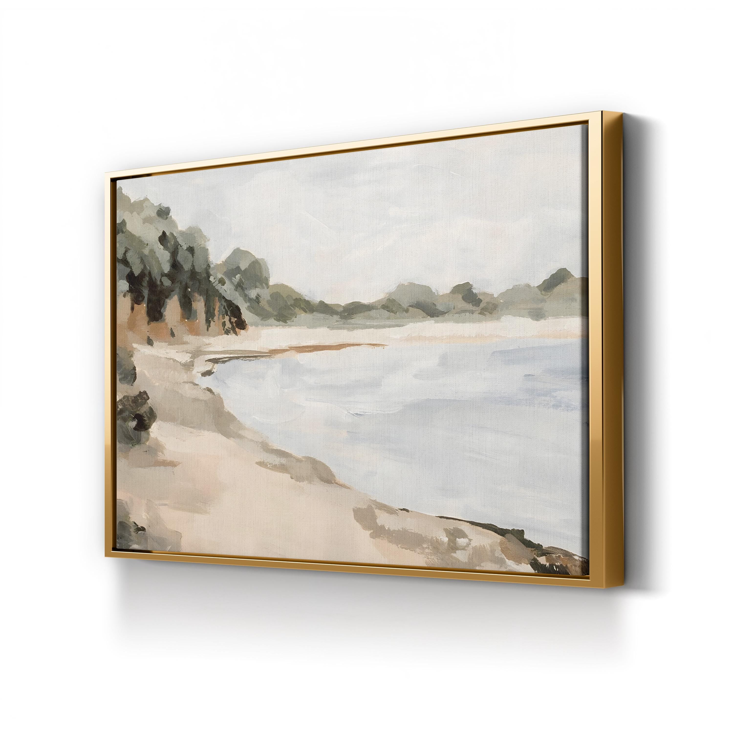 Bluff Bay II – Contemporary Coastal Beach Photography Wall Art by Victoria Barnes