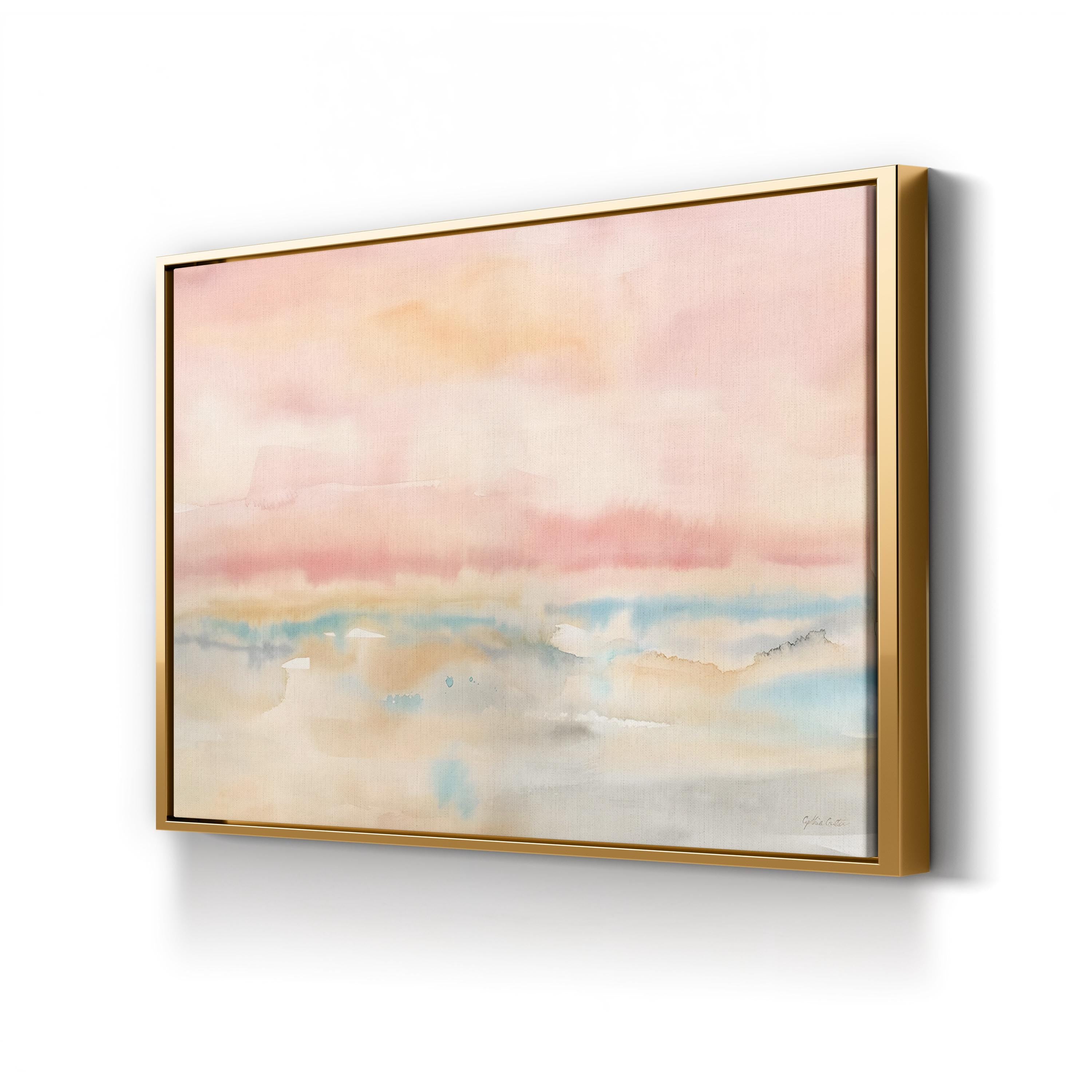 Blush Seascape Wall Art by Cynthia Coulter