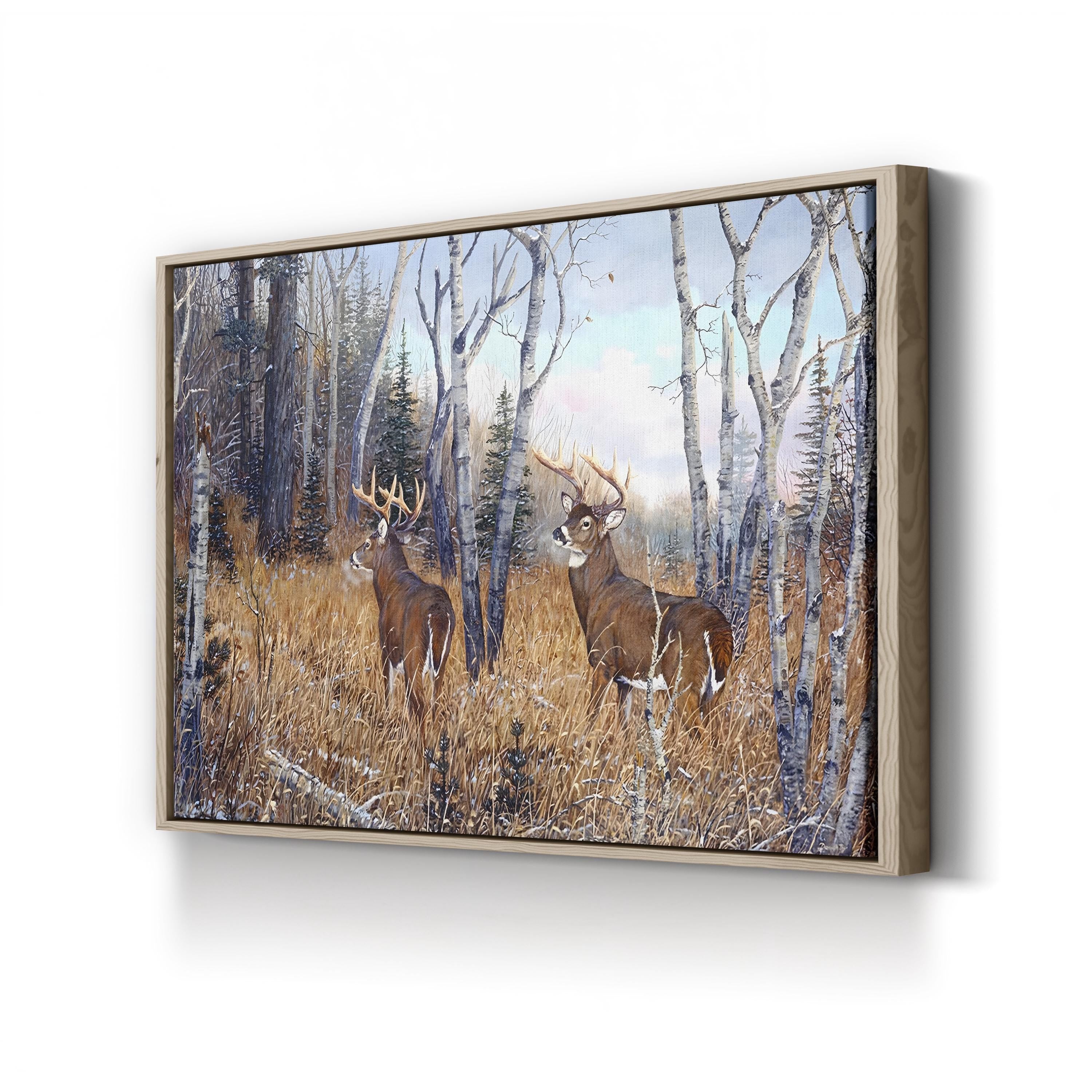 Bowhunters in Wooded Dream Landscape by Terry Doughty