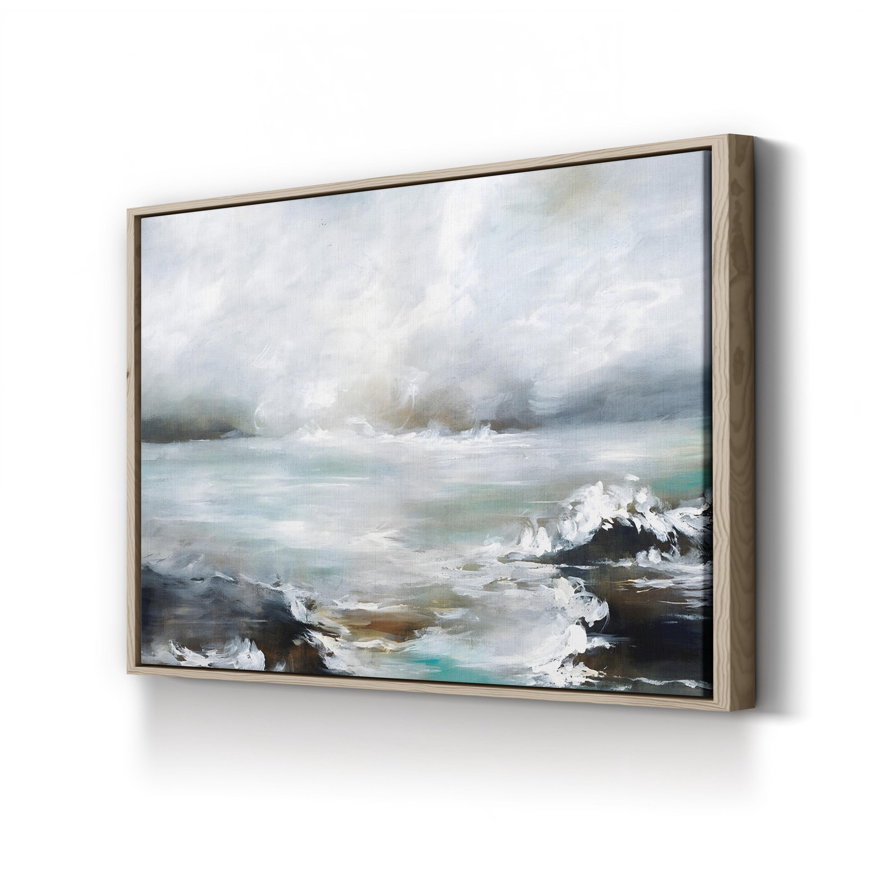 Coastal View III Seascape – Rikki Drotar Wall Art | Contemporary Seascape Canvas Print