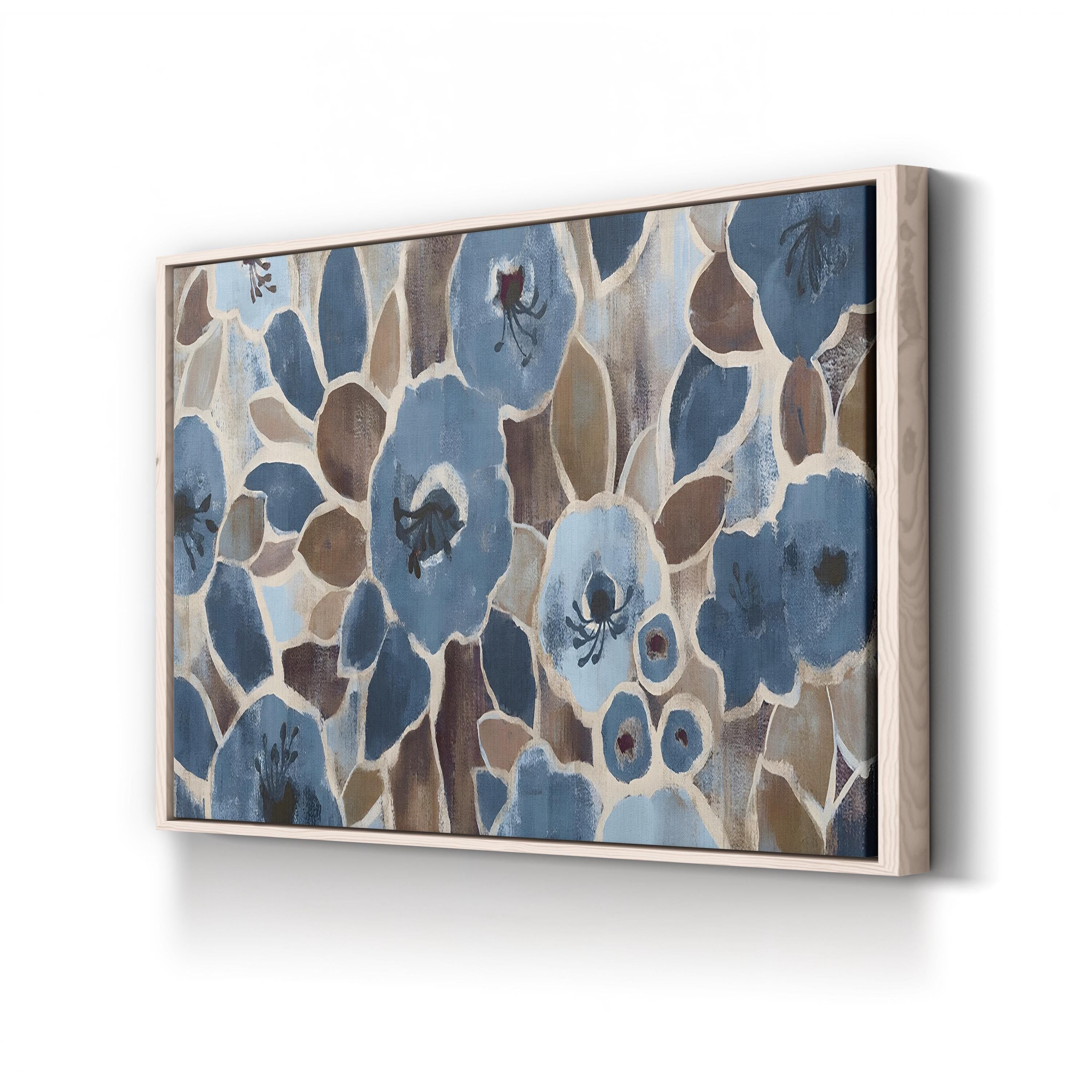Contemporary Tapestry Blue Wall Art by Silvia Vassileva