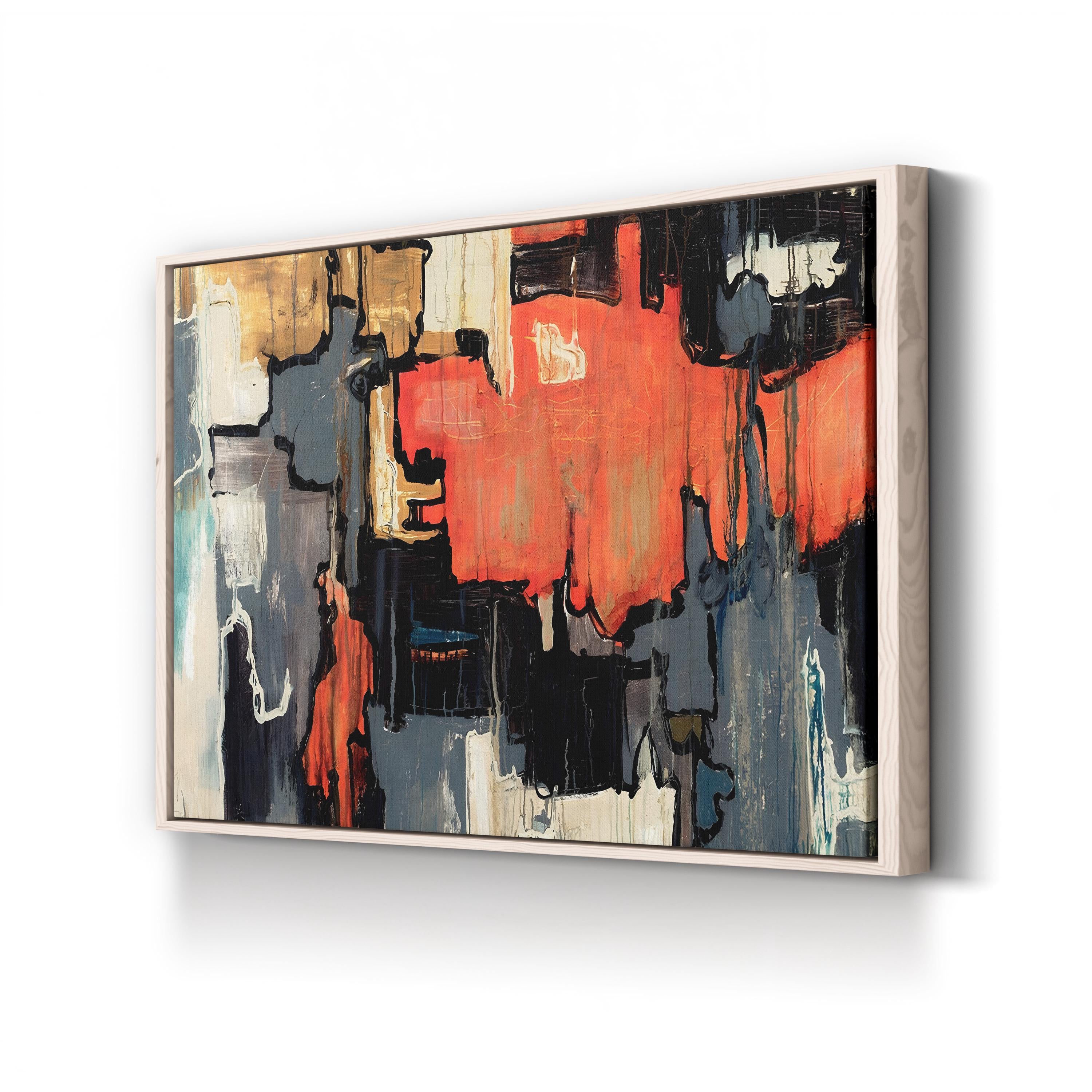 Dalliance Color Field Abstract – Joshua Schicker Wall Art | Contemporary Abstract Canvas Print