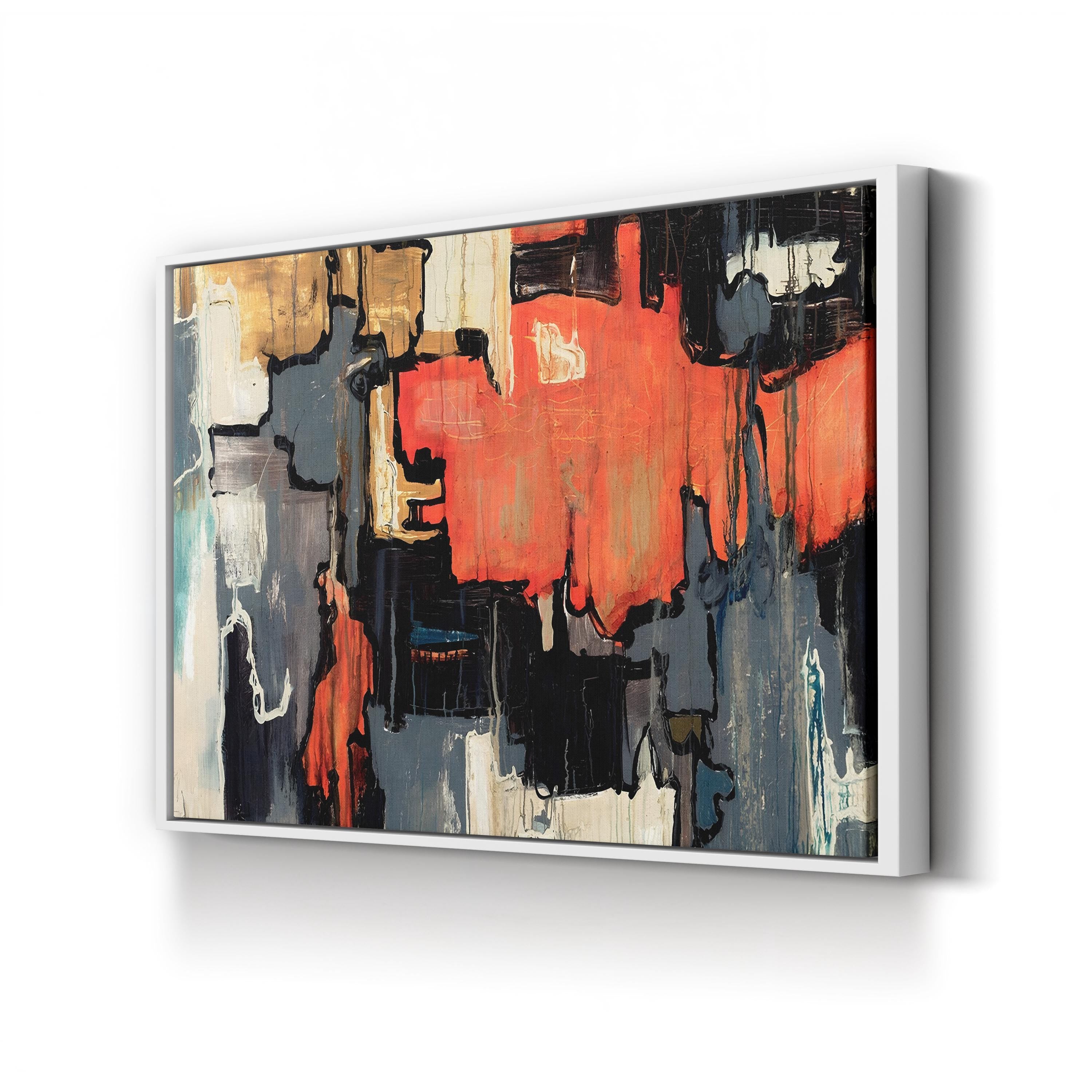 Dalliance Color Field Abstract – Joshua Schicker Wall Art | Contemporary Abstract Canvas Print
