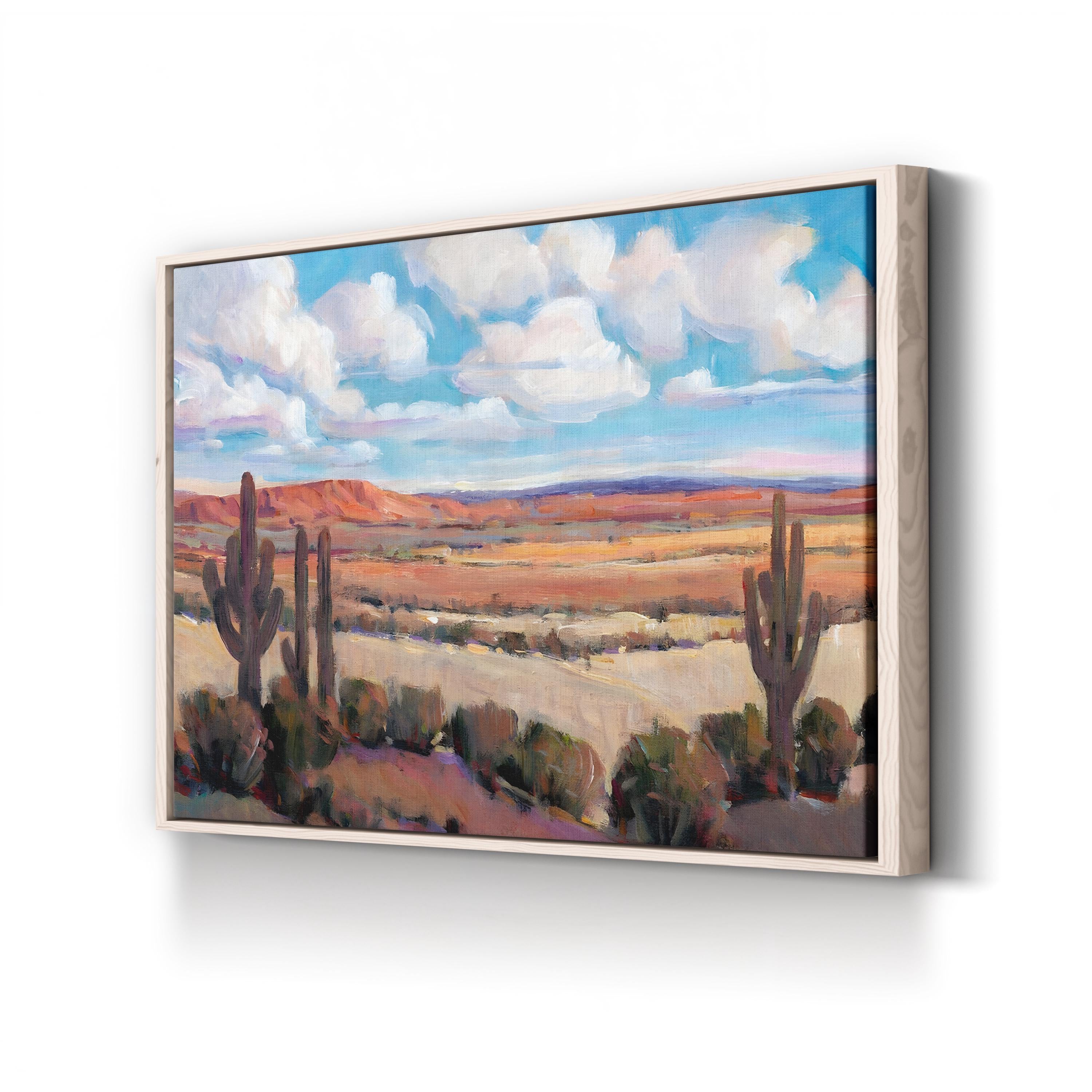 Desert Heat I Wall Art – Contemporary Southwestern Desert Landscape by Tim O’Toole