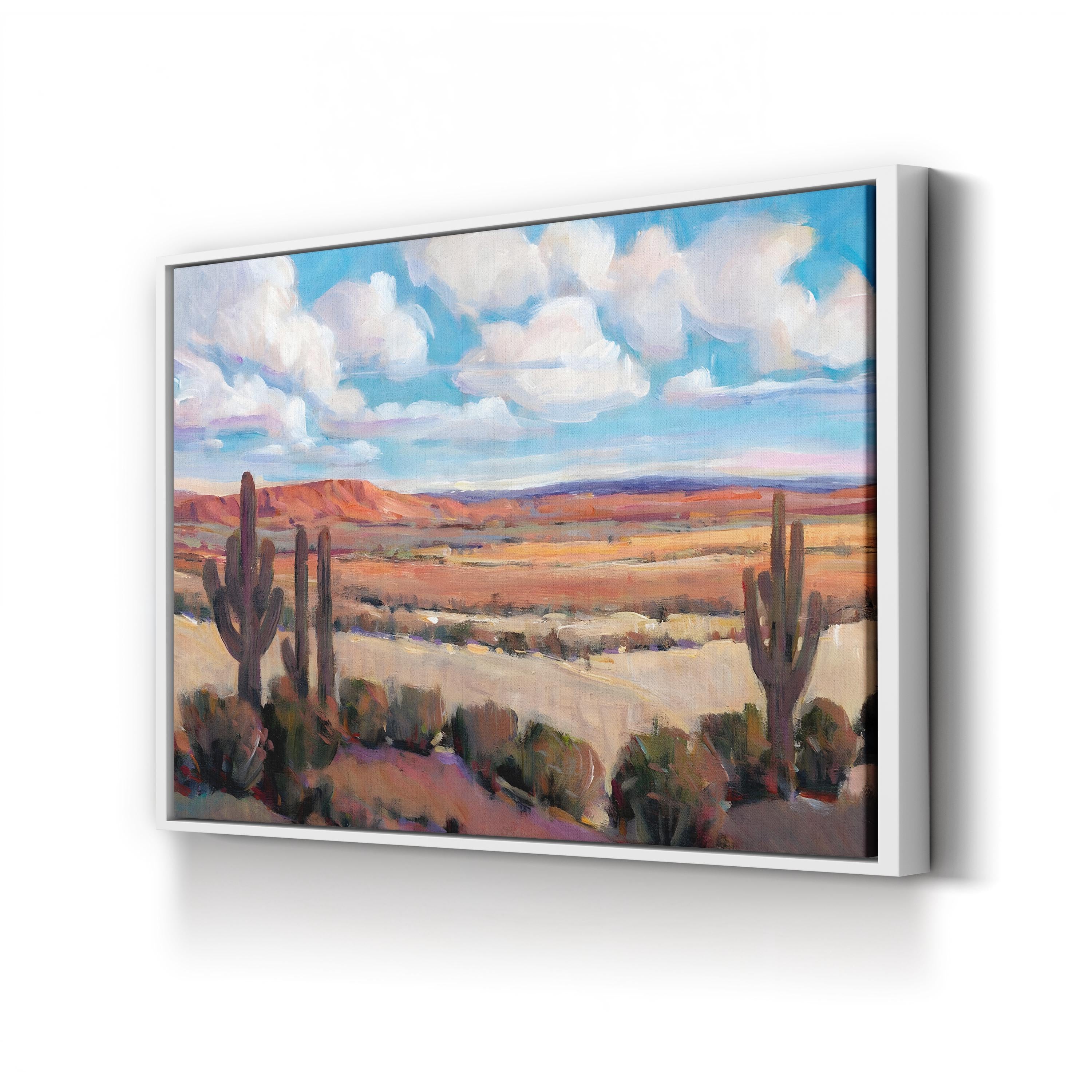 Desert Heat I Wall Art – Contemporary Southwestern Desert Landscape by Tim O’Toole