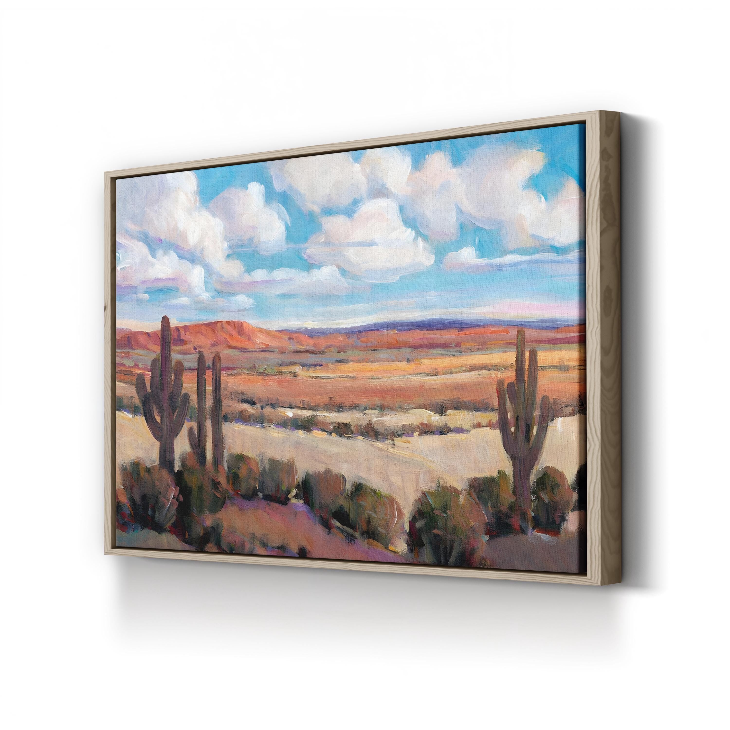 Desert Heat I Wall Art – Contemporary Southwestern Desert Landscape by Tim O’Toole