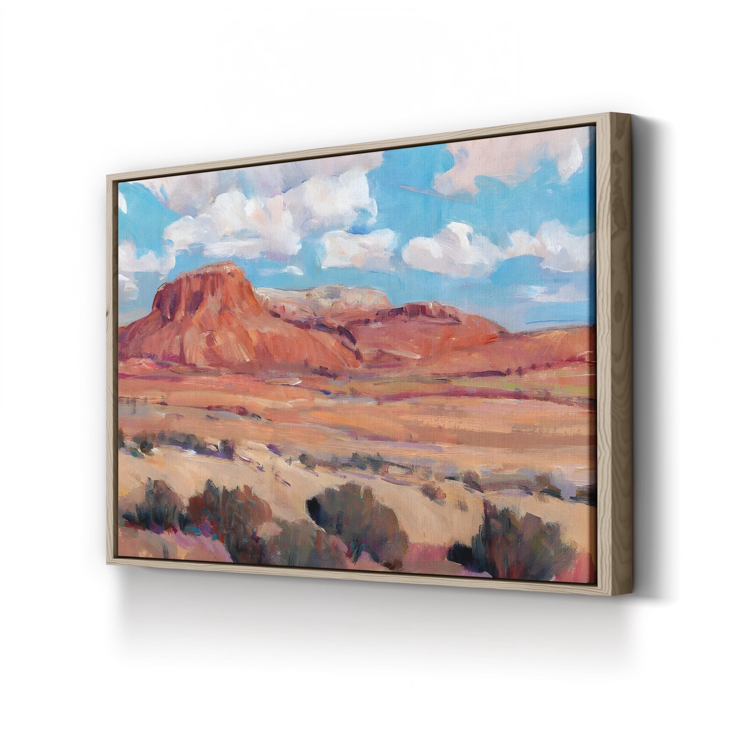Desert Heat II Wall Art – Contemporary Southwestern Desert Landscape by Tim O’Toole