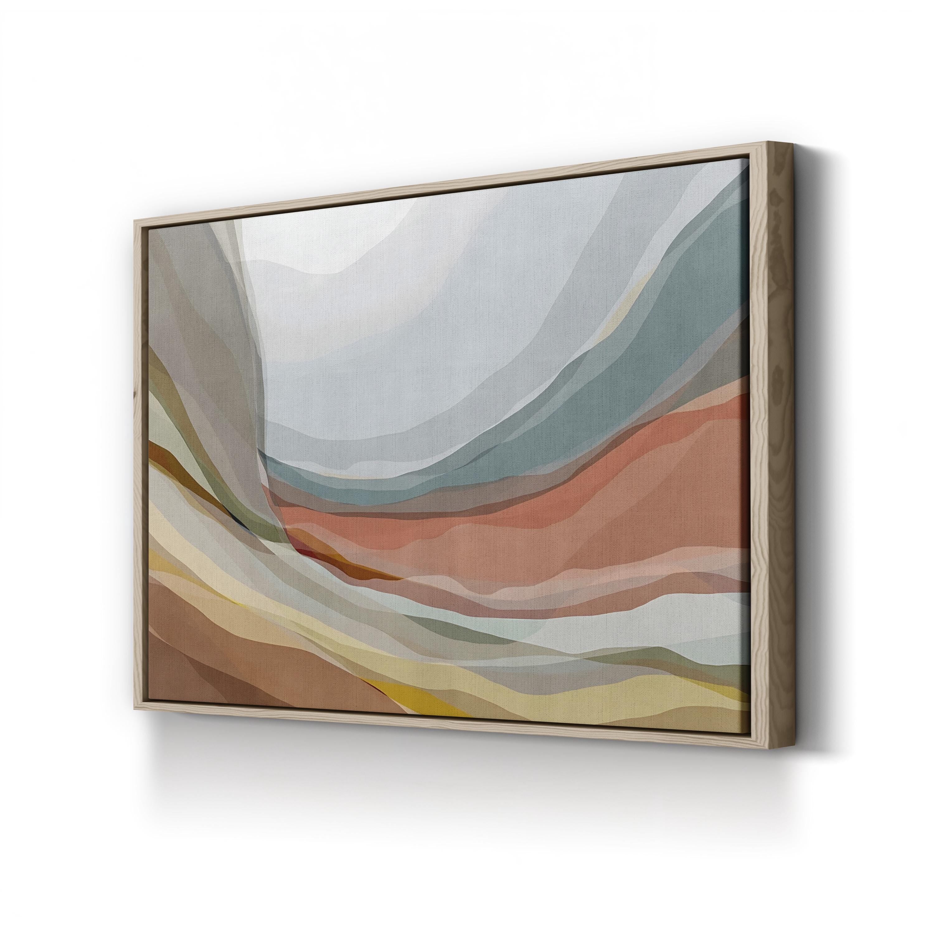 Desert Hills Wall Art – Contemporary Abstract Desert Landscape by PI Studio