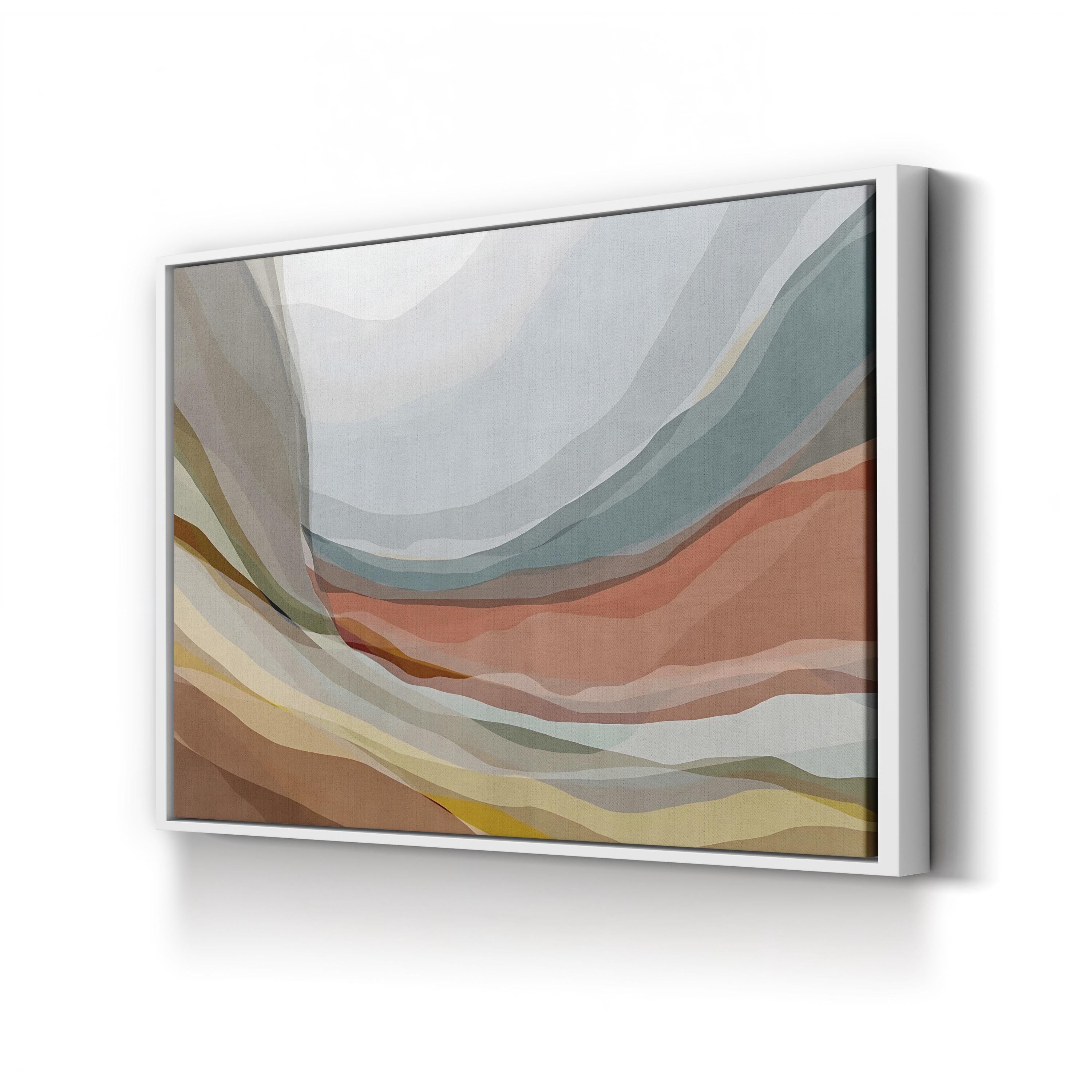 Desert Hills Wall Art – Contemporary Abstract Desert Landscape by PI Studio