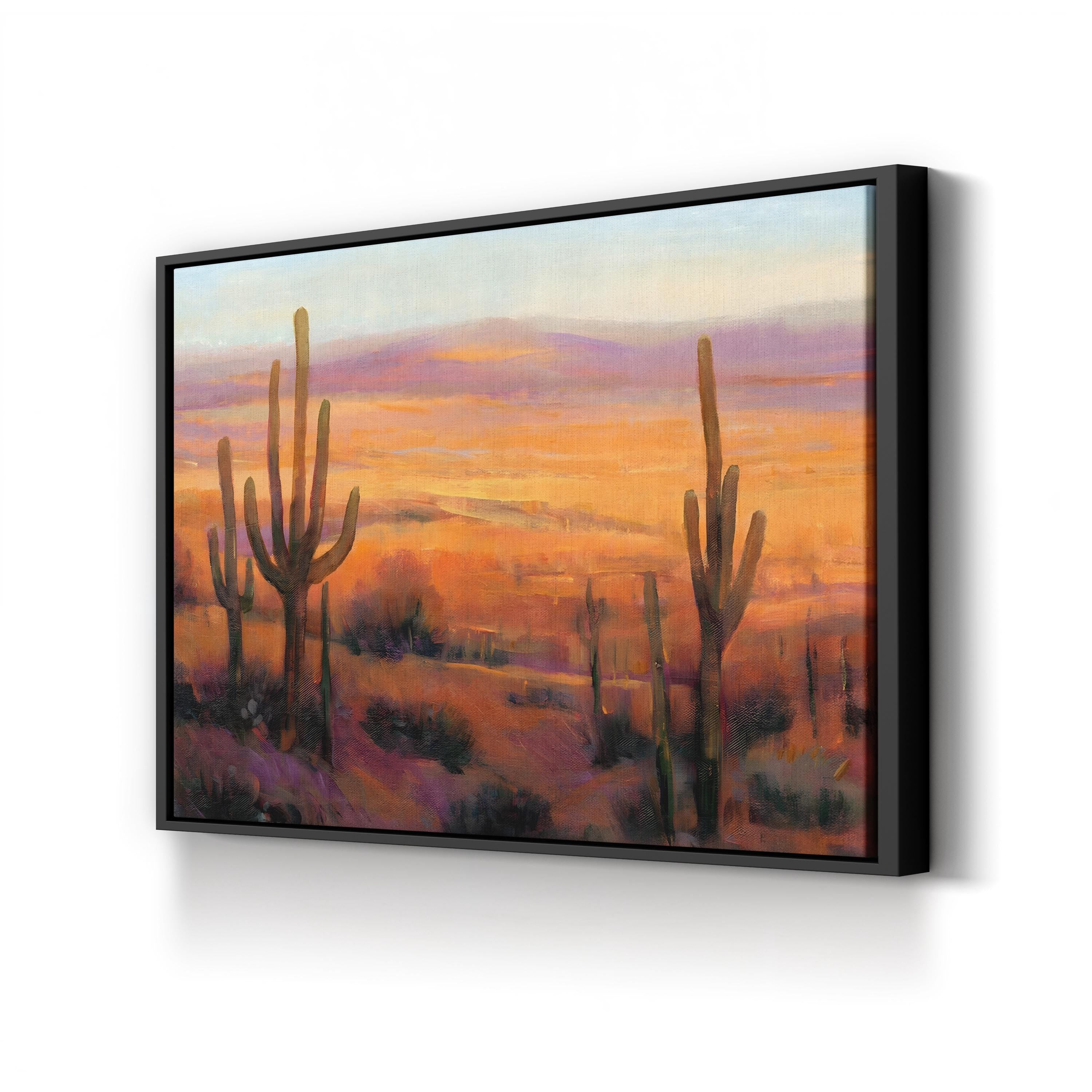 Desert Light II Wall Art – Southwestern Desert Landscape with Cacti by Tim O’Toole
