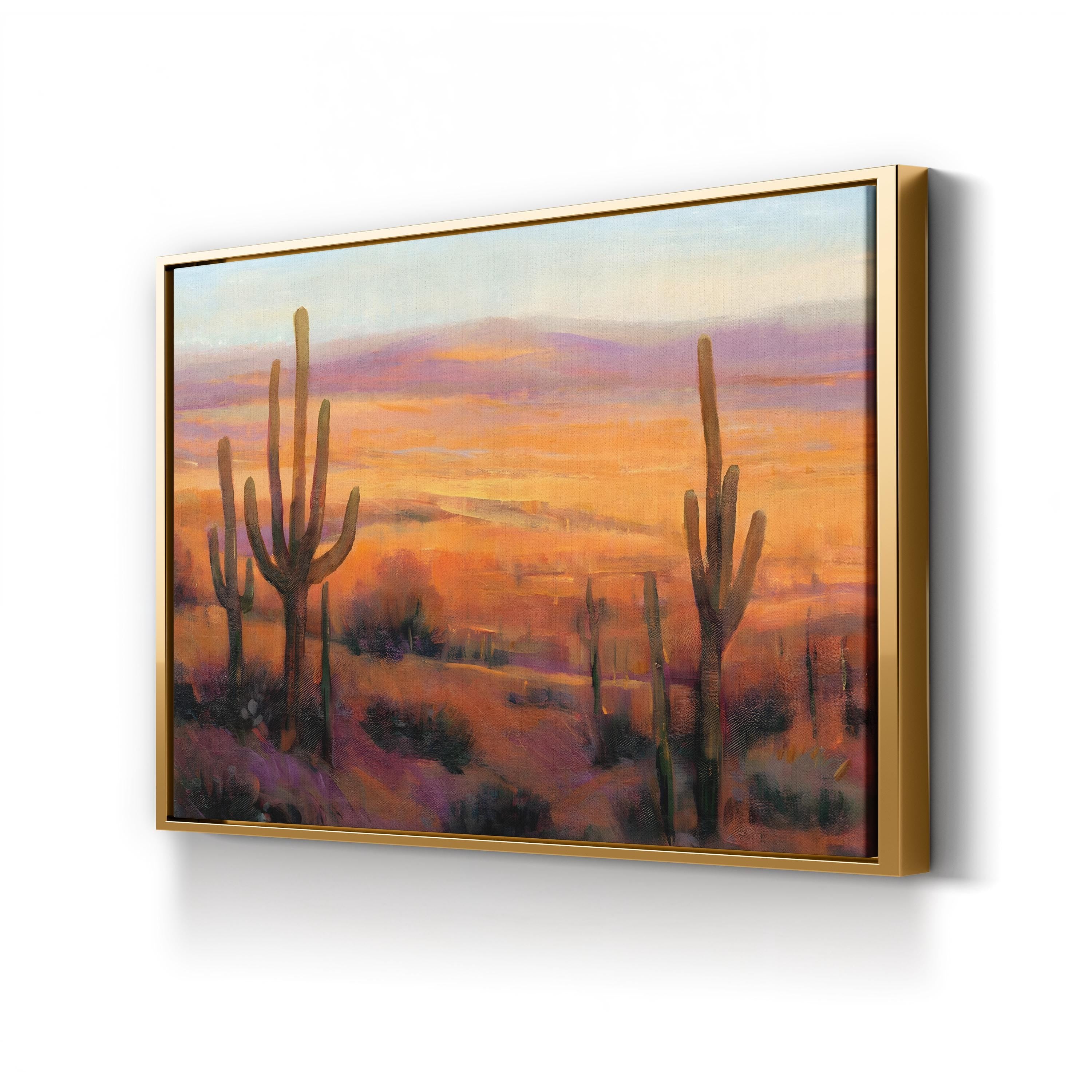 Desert Light II Wall Art – Southwestern Desert Landscape with Cacti by Tim O’Toole