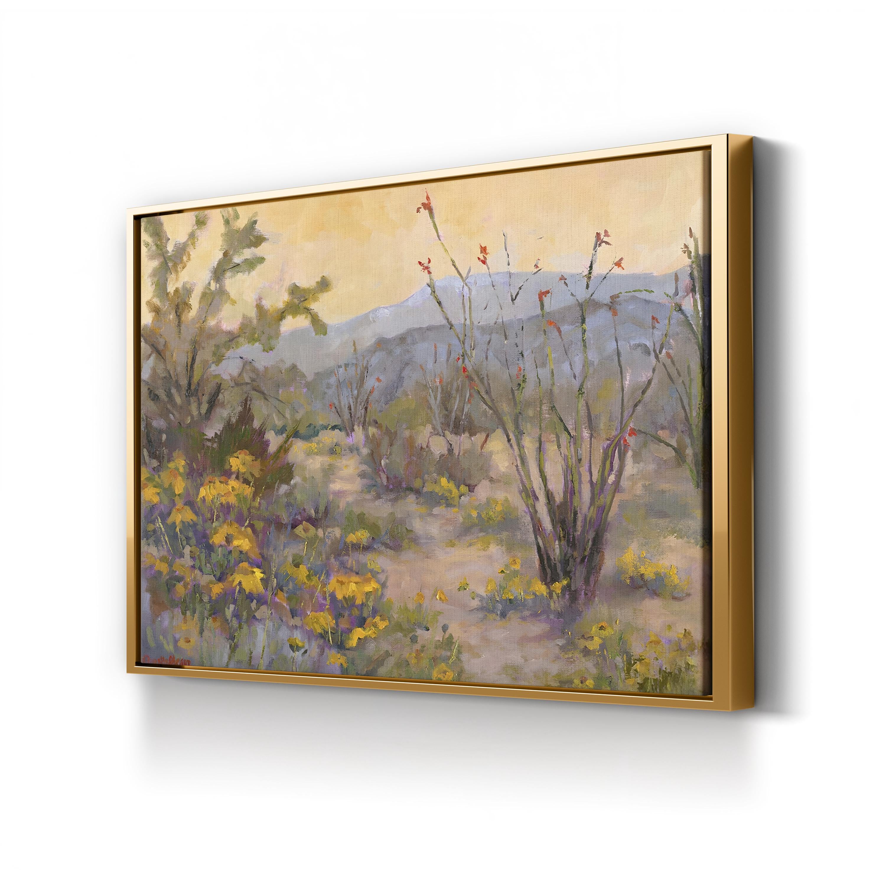 Desert Repose IV Wall Art – Southwestern Desert Landscape by Nanette Oleson