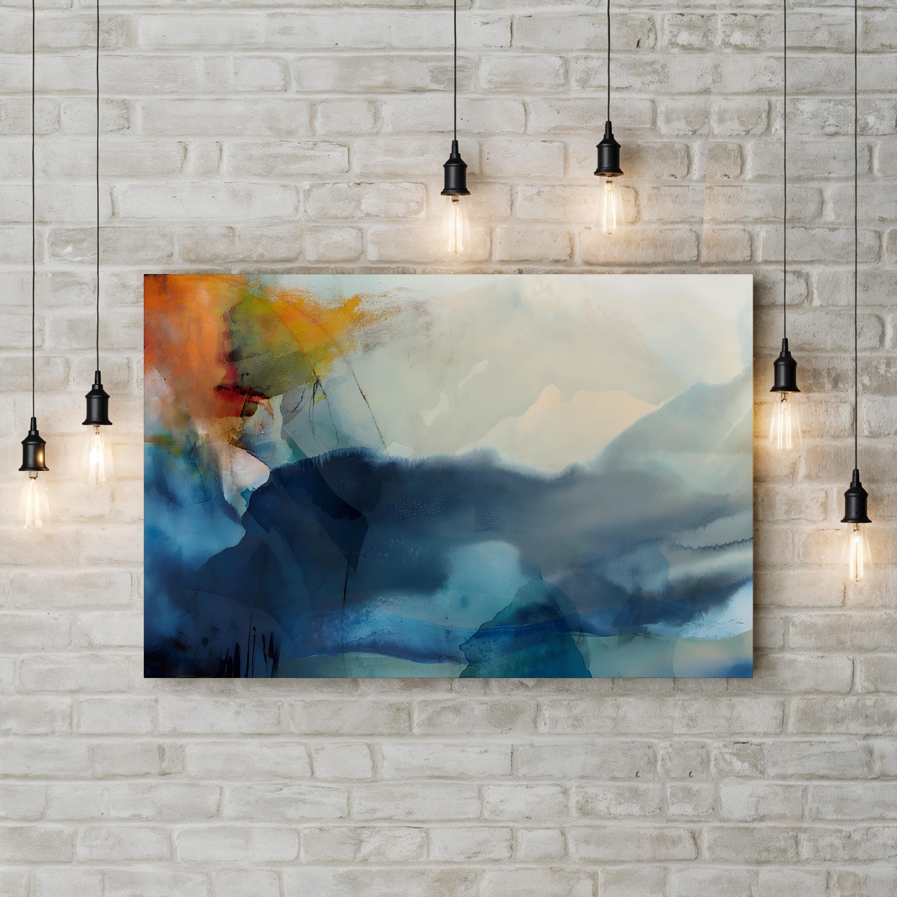 Devotion Abstract Landscape – Sisa Jasper Wall Art | Contemporary Canvas Print