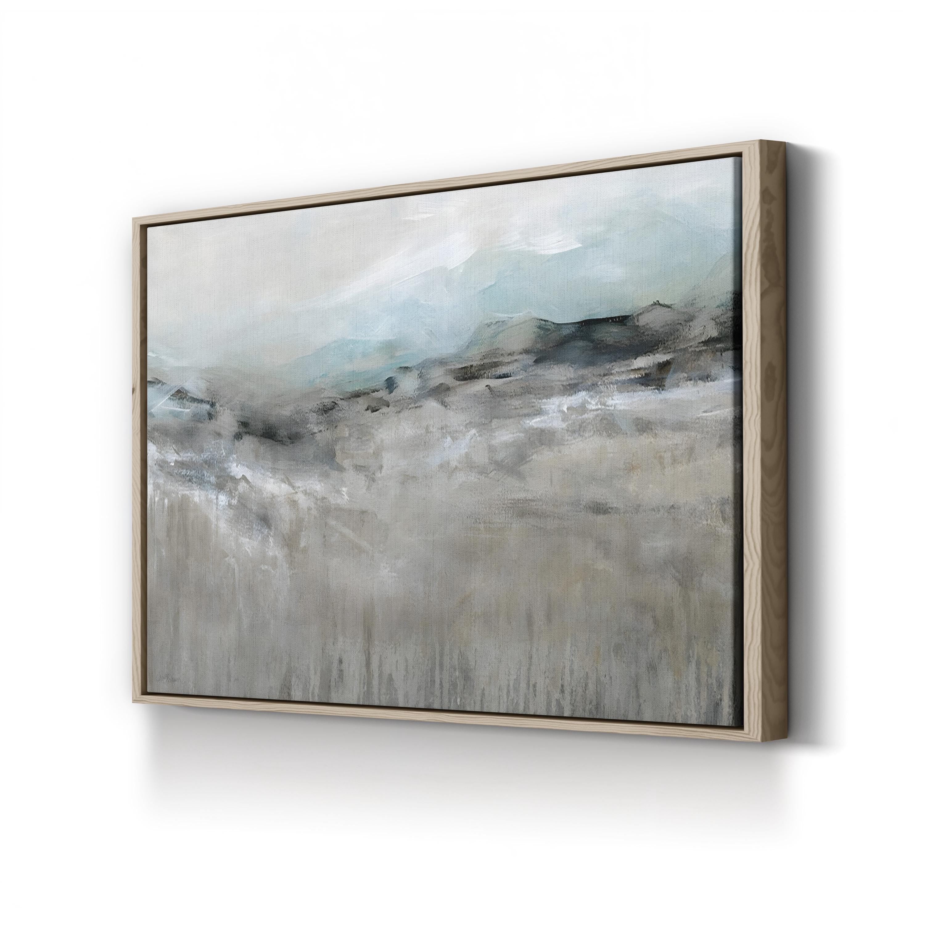 Distant Foothills Wall Art by Carol Robinson – Soft Contemporary Landscape Canvas Print