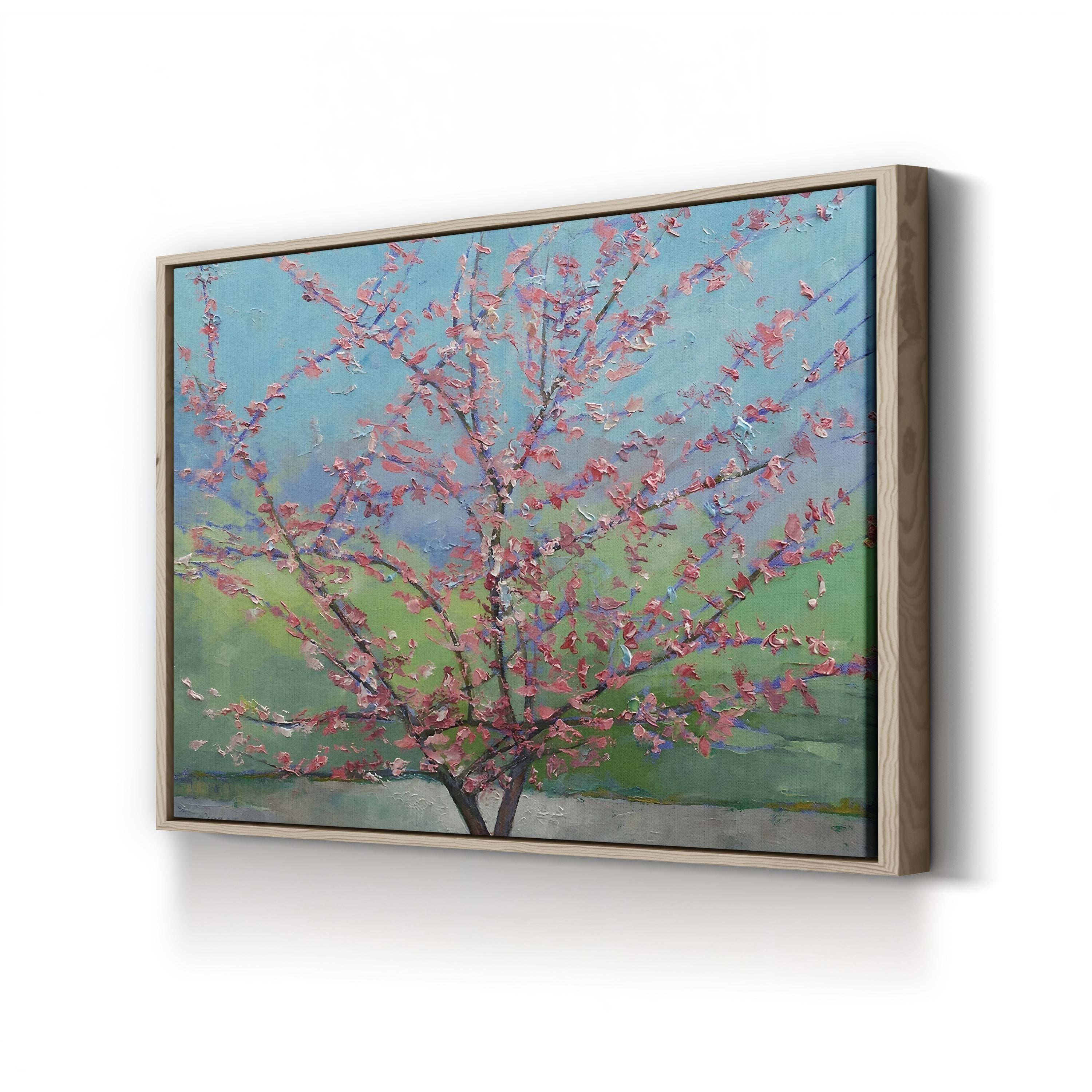 Cherry Blossom Tree Art: Spring Canvas Painting by Michael Creese