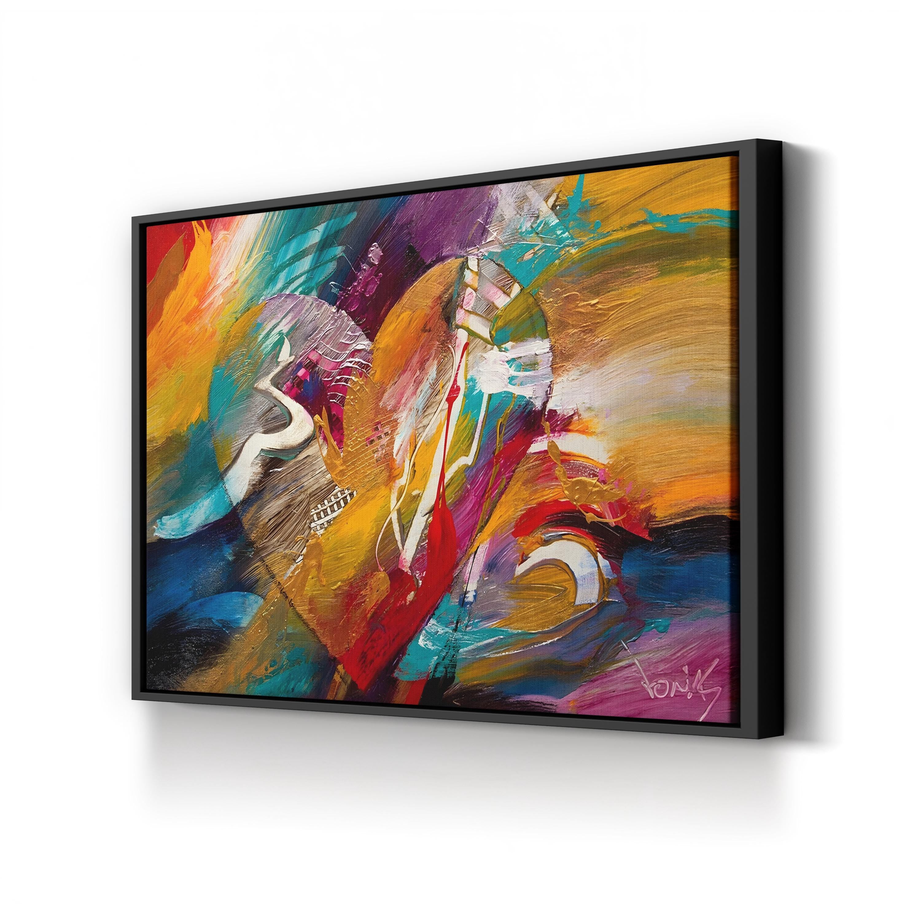 Heart Composition Free To Be Wall Art by Jonas Gerard