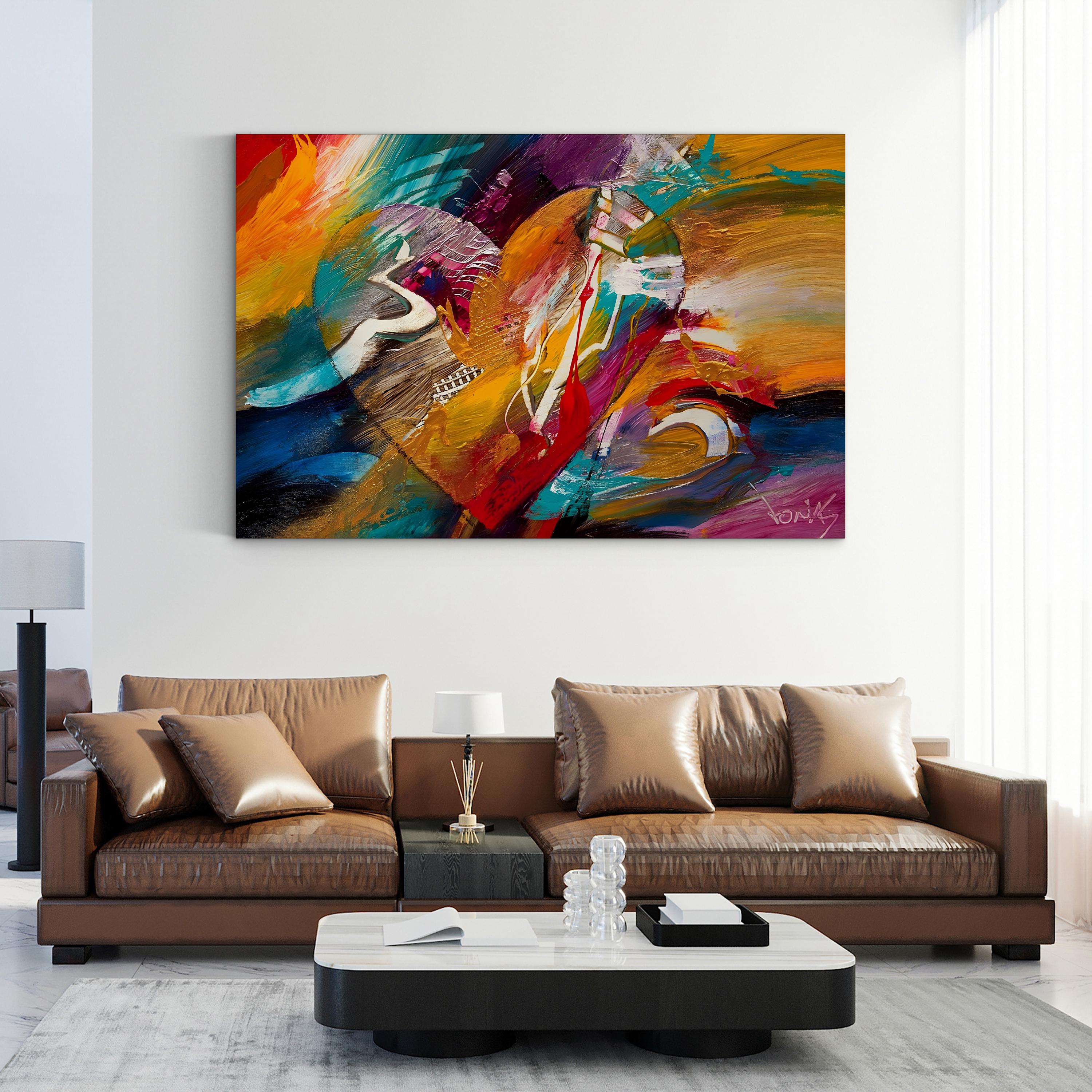 Heart Composition Free To Be Wall Art by Jonas Gerard