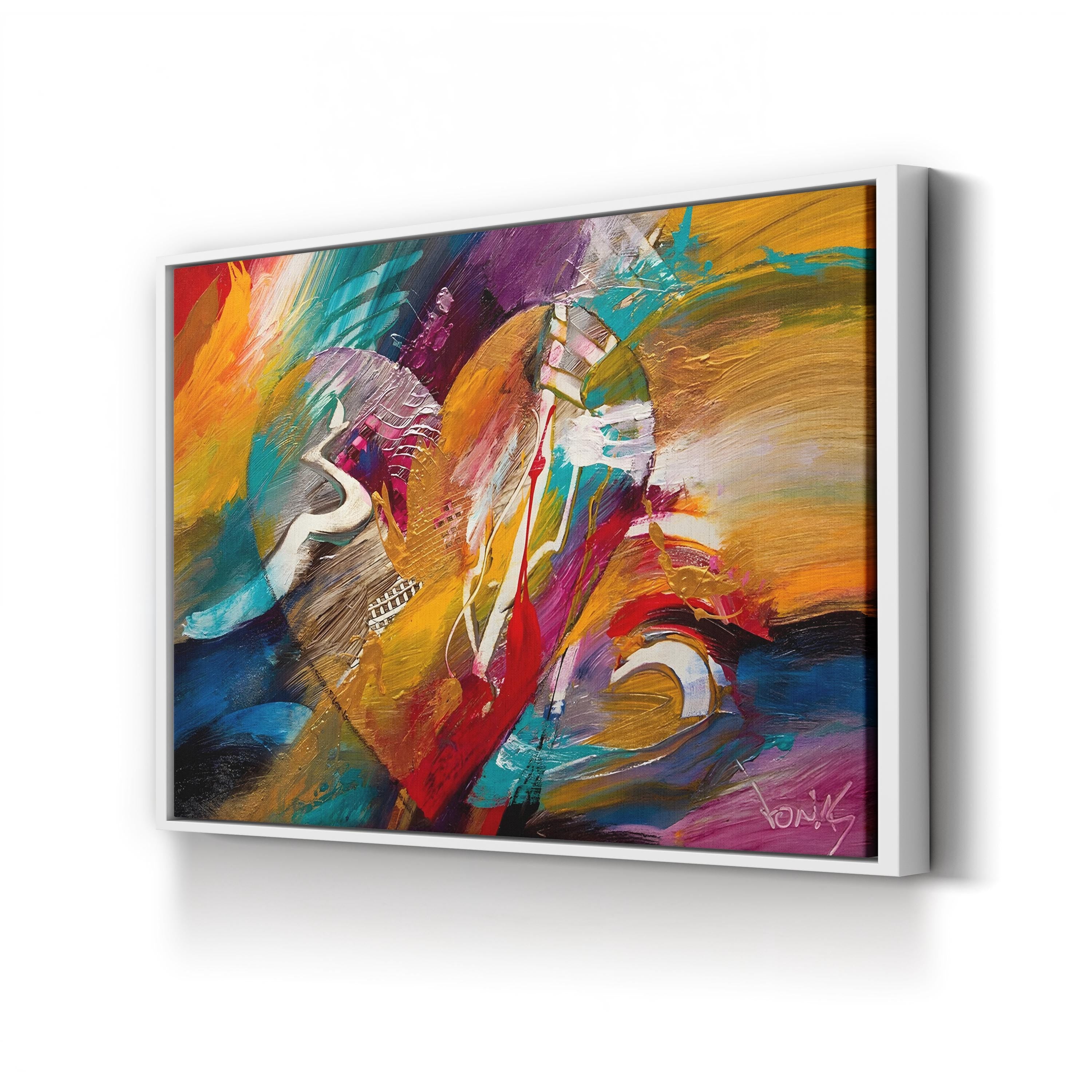 Heart Composition Free To Be Wall Art by Jonas Gerard